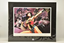 ALEX ROSS FOR DC COMICS (AMERICAN CONTEMPORARY) 'WONDER WOMAN: DEFENDER OF TRUTH', a signed