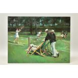 SHERREE VALENTINE DAINES (BRITISH 1959) 'PERFECT MATCH, a signed limited edition print depicting a