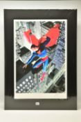 ALEX ROSS (AMERICAN CONTEMPORARY) 'SUPERMAN: TWENTIETH CENTURY' signed limited edition print, 160/