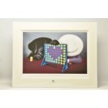 DOUG HYDE (BRITISH 1972) 'CONNECT FOR LOVE', a signed limited edition print depicting a figure and