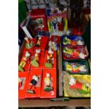 A BOX OF RUPERT BEAR COLLECTABLES, to include a Wade Camtrak's Childhood Favourites 'Rupert and