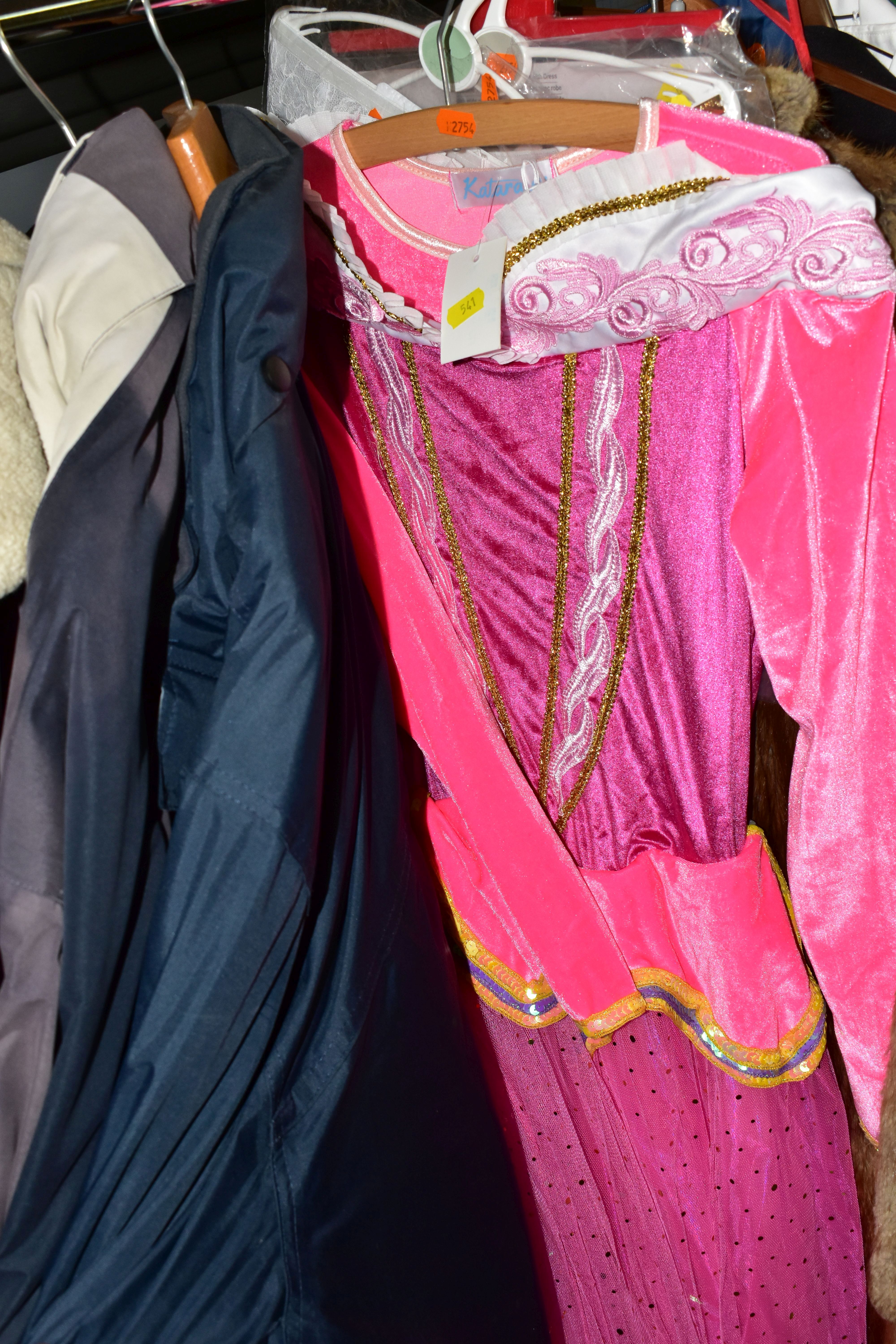 ELEVEN ITEMS OF VINTAGE CLOTHING, comprising two ladies fancy dress outfits (Alice in Wonderland and - Image 8 of 9