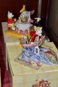 TWO BOXED ROYAL DOULTON RUPERT BEAR LIMITED EDITION FIGURE GROUPS, comprising Rupert Rides Home