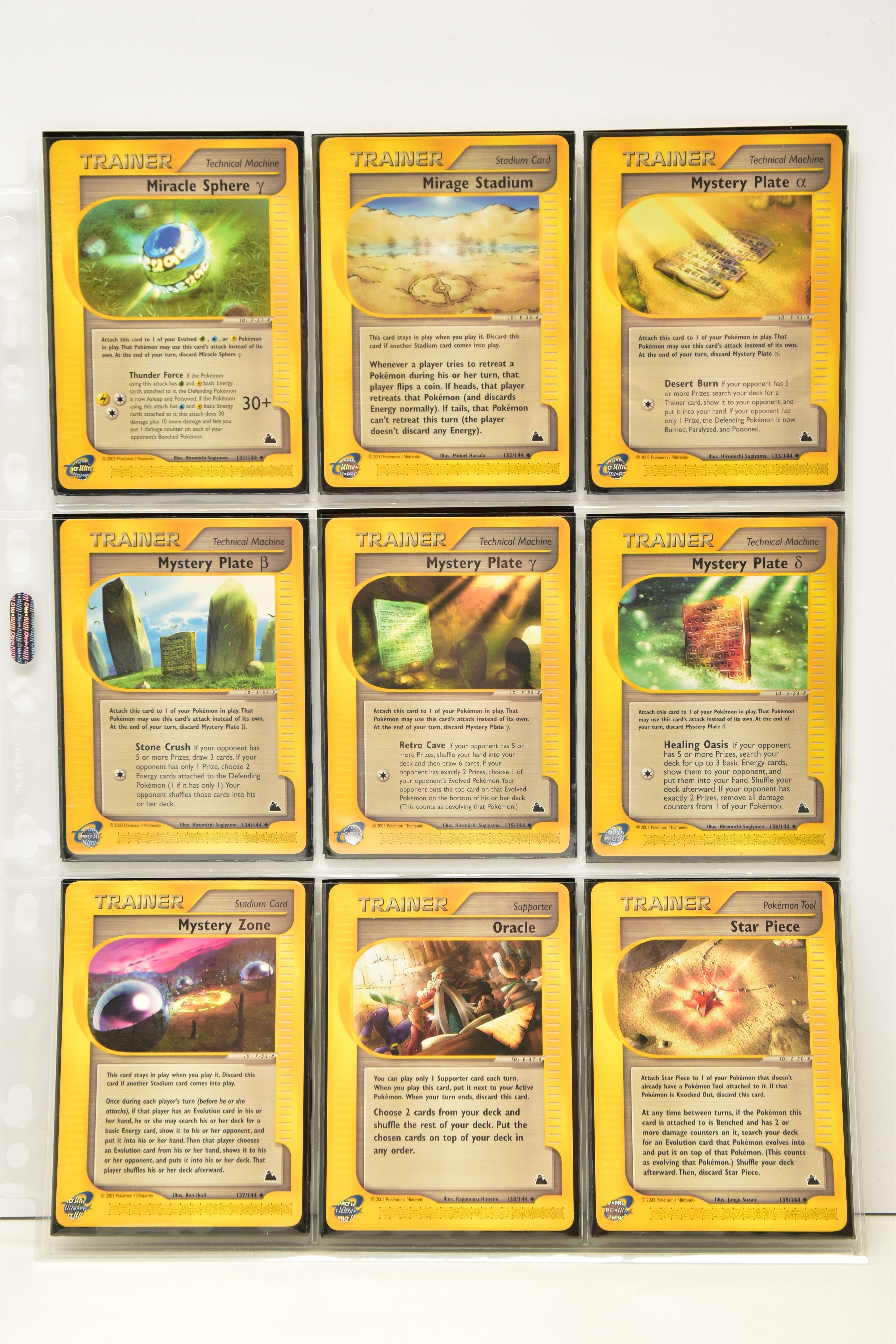 COMPLETE POKEMON SKYRIDGE SET, all cards are present (including all holo cards, Celebi 145/144, - Image 19 of 21