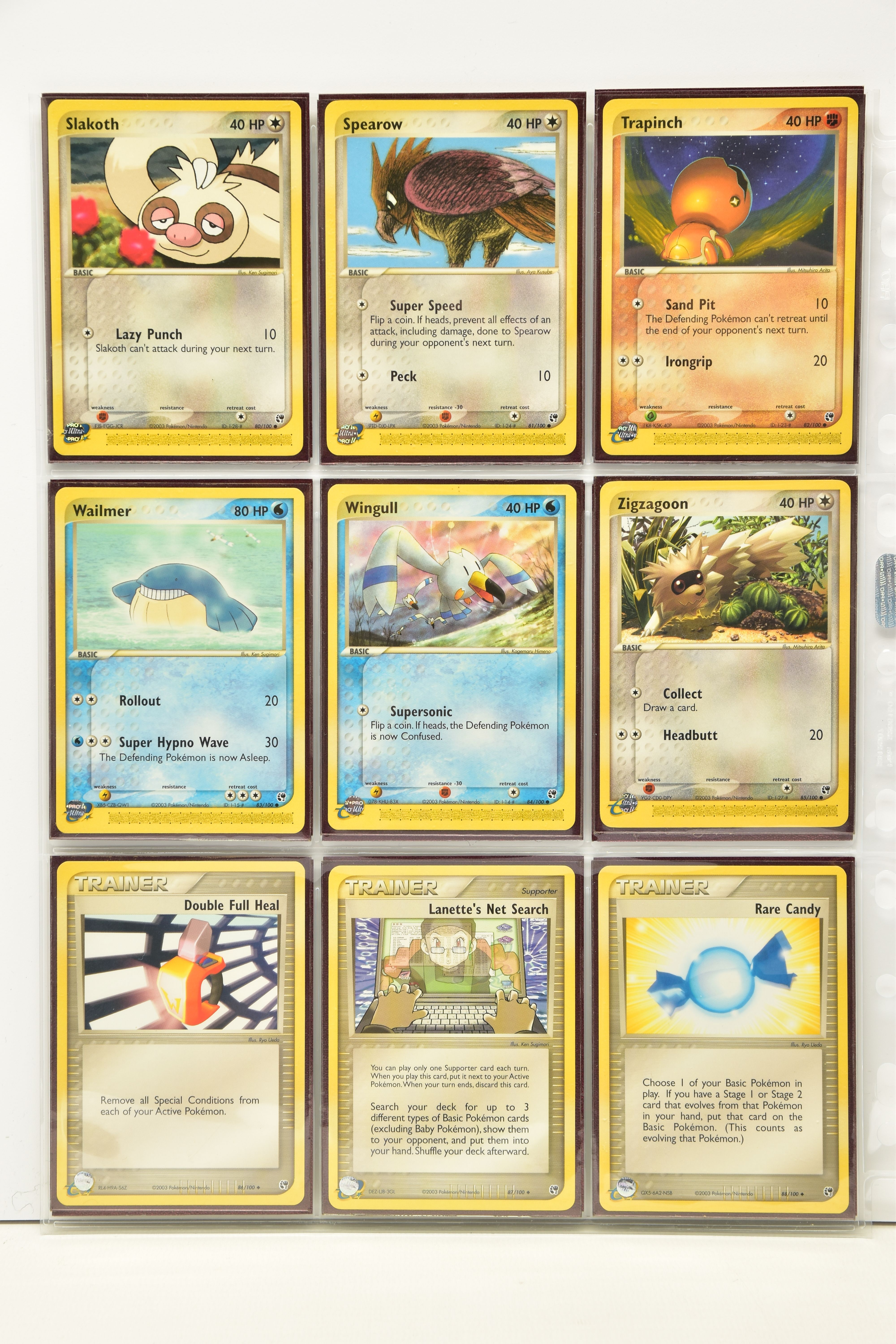 COMPLETE POKEMON EX SANDSTORM SET, all cards are present, genuine, and are all in near mint to - Image 10 of 12