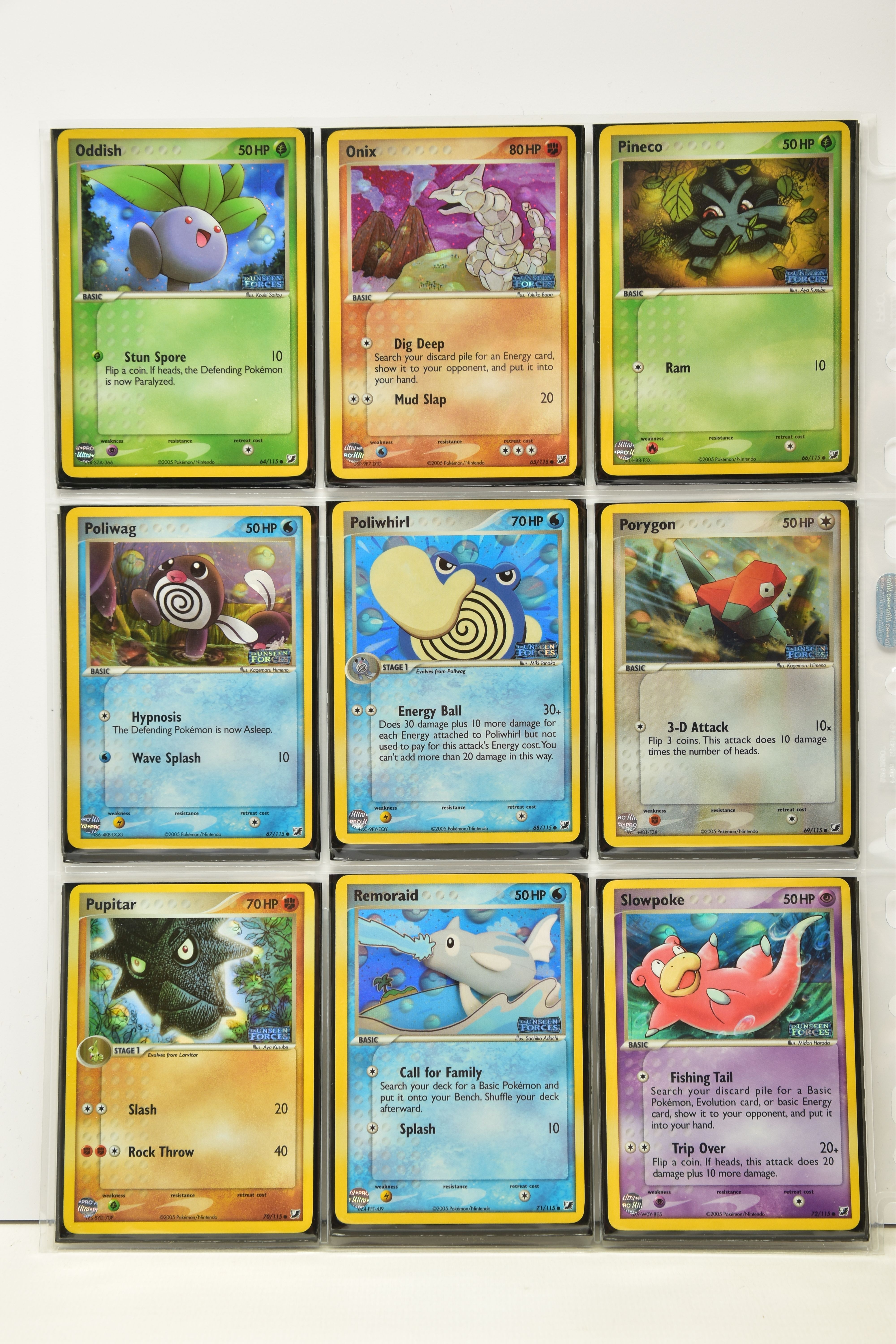 COMPLETE POKEMON EX UNSEEN FORCES REVERSE HOLO SET, all cards are present (cards 101-117 and Unown - Image 8 of 12