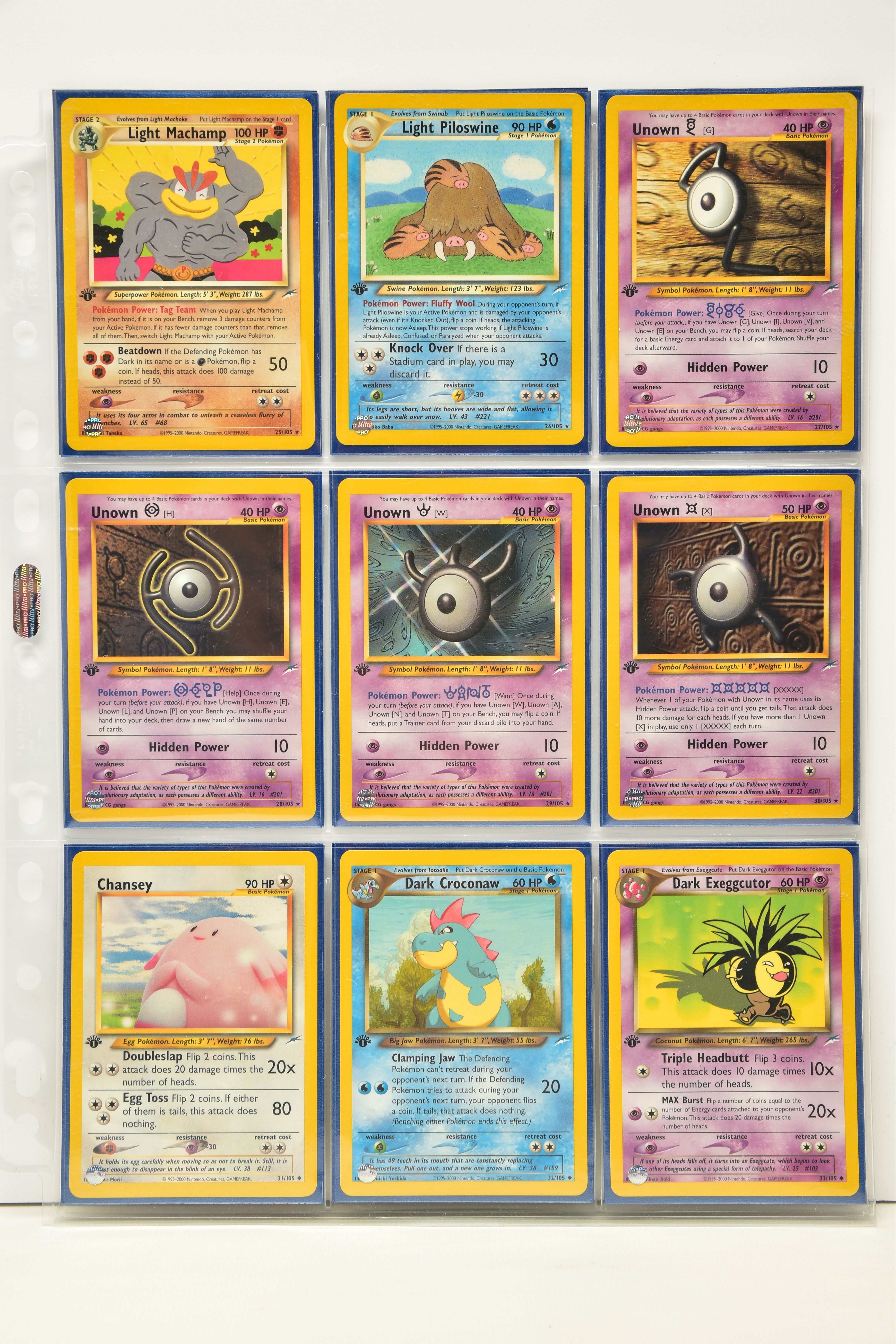 COMPLETE POKEMON NEO DESTINY SET ALMOST ALL FIRST EDITION, all cards are present (including all - Image 4 of 13