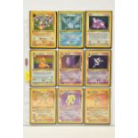 COMPLETE POKEMON FOSSIL FIRST EDITION SET, all cards are present, genuine and are all in near mint