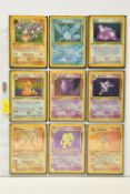 COMPLETE POKEMON FOSSIL FIRST EDITION SET, all cards are present, genuine and are all in near mint