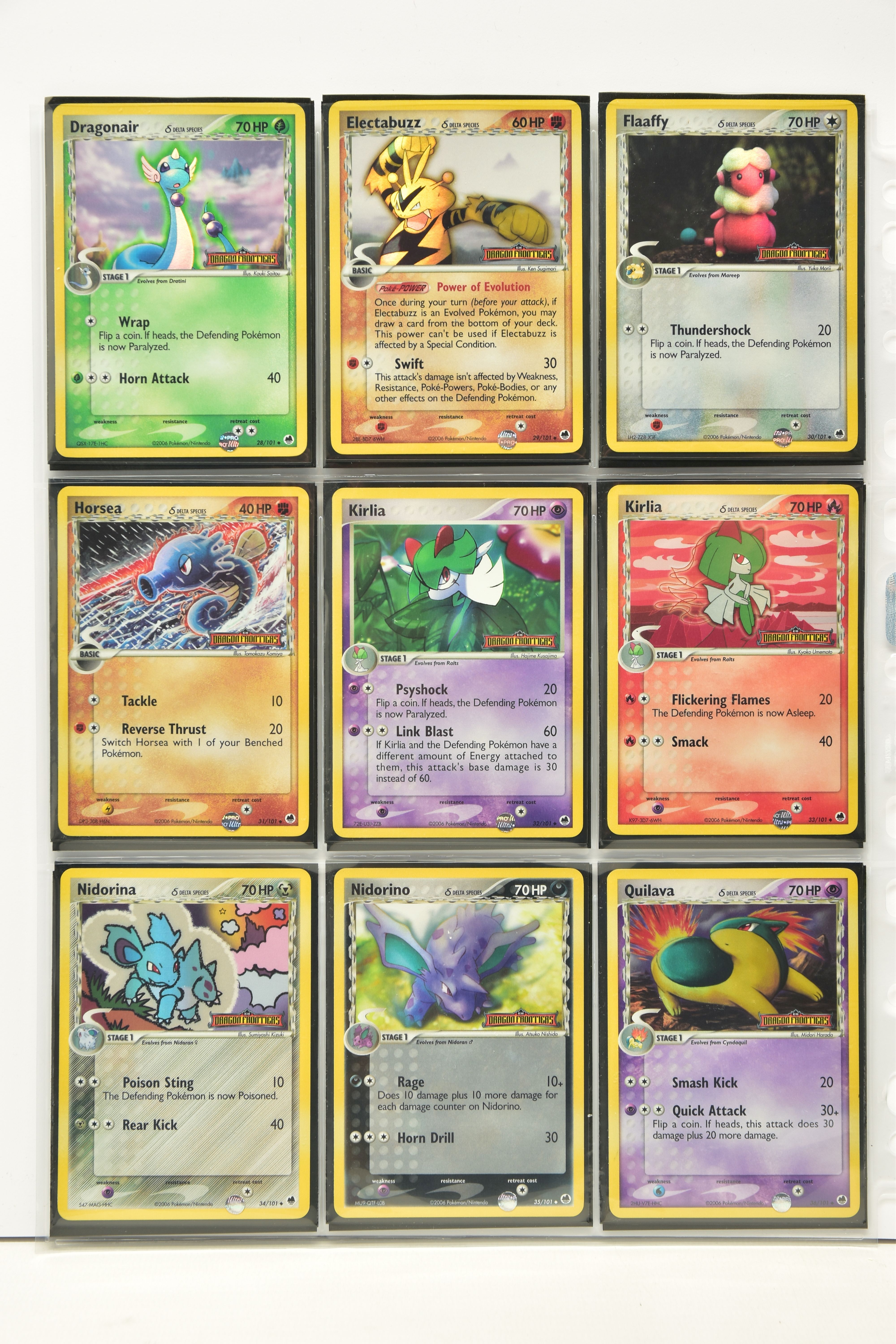 COMPLETE POKEMON EX DRAGON FRONTIERS REVERSE HOLO SET, all cards are present (cards 90-101 don’t - Image 4 of 10
