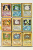 COMPLETE POKEMON BASE SET, all cards are present, genuine, and are all in excellent to mint