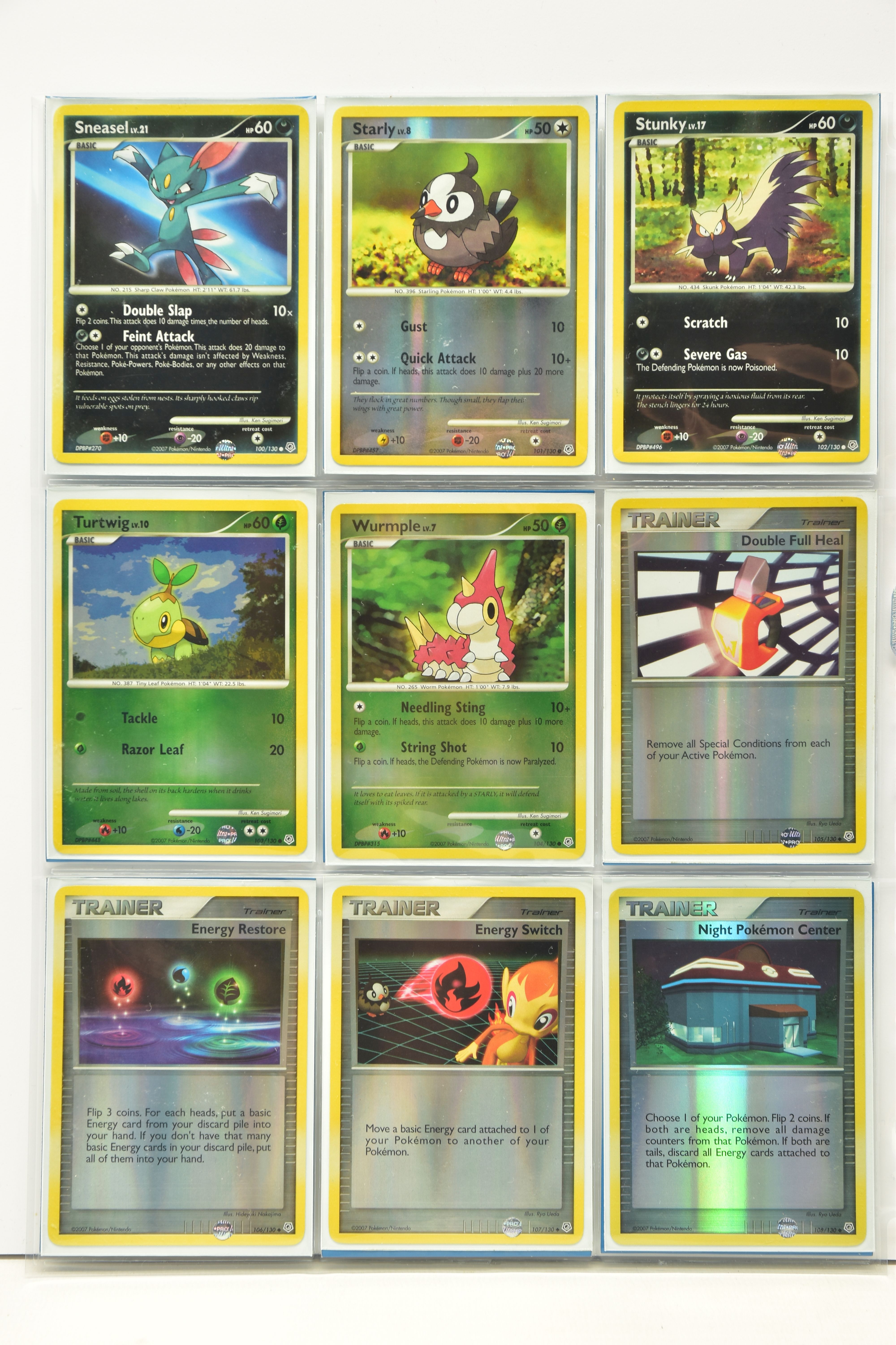 COMPLETE POKEMON DIAMOND & PEARL REVERSE HOLO BASE SET, all cards are present (cards 120-130 don’t - Image 12 of 14