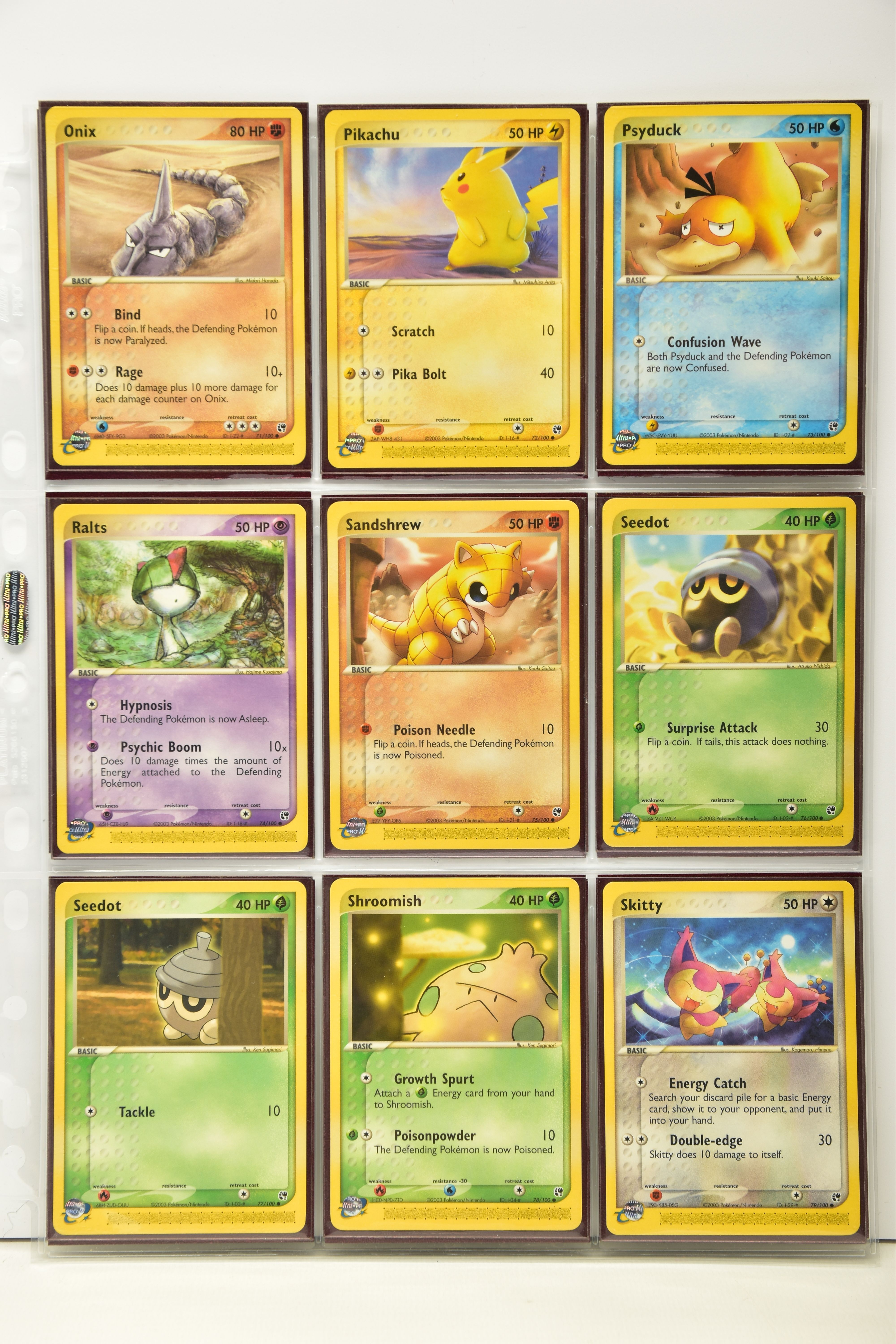 COMPLETE POKEMON EX SANDSTORM SET, all cards are present, genuine, and are all in near mint to - Image 9 of 12