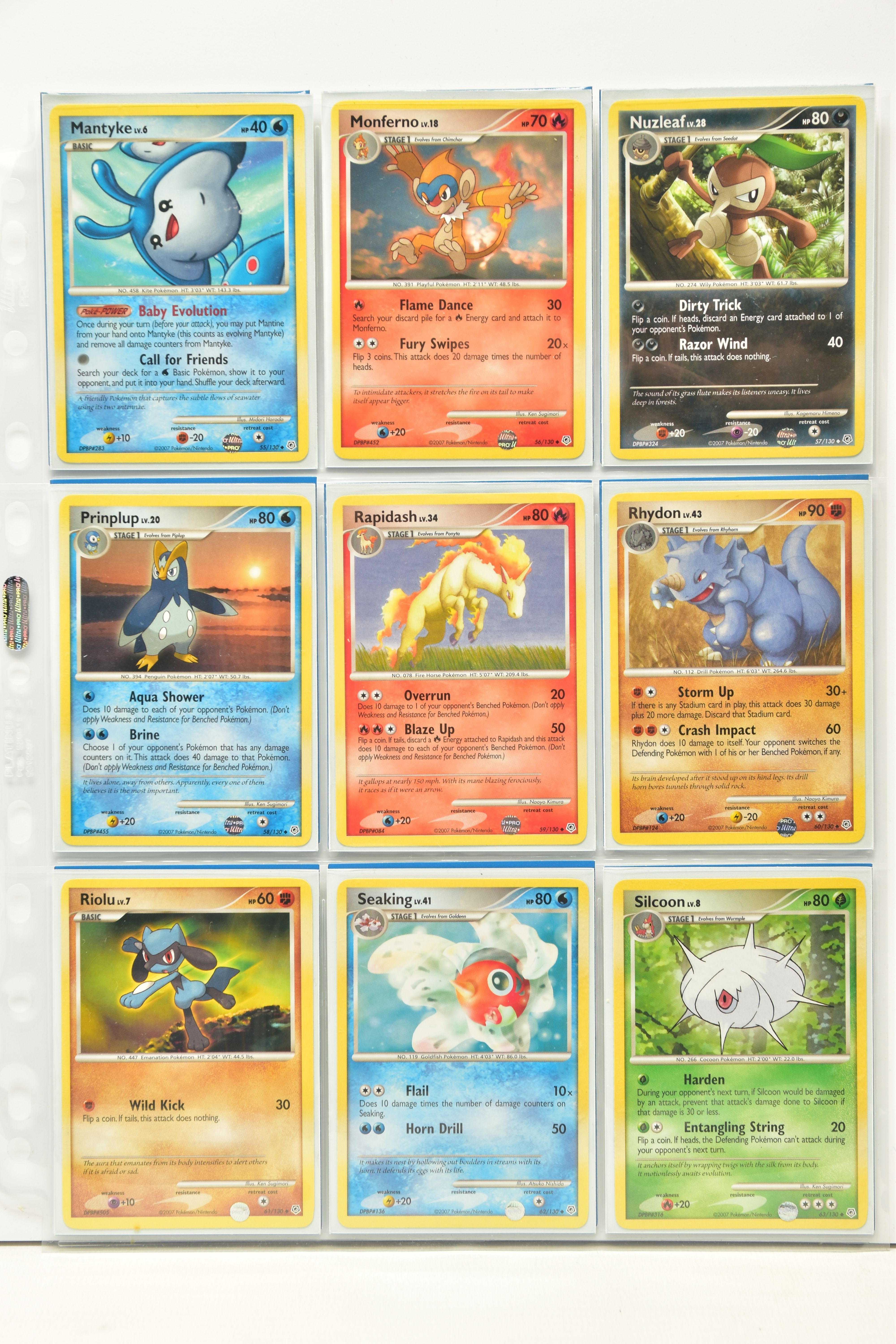 COMPLETE POKEMON DIAMOND & PEARL BASE SET, all cards are present, genuine and are all in mint - Image 7 of 15