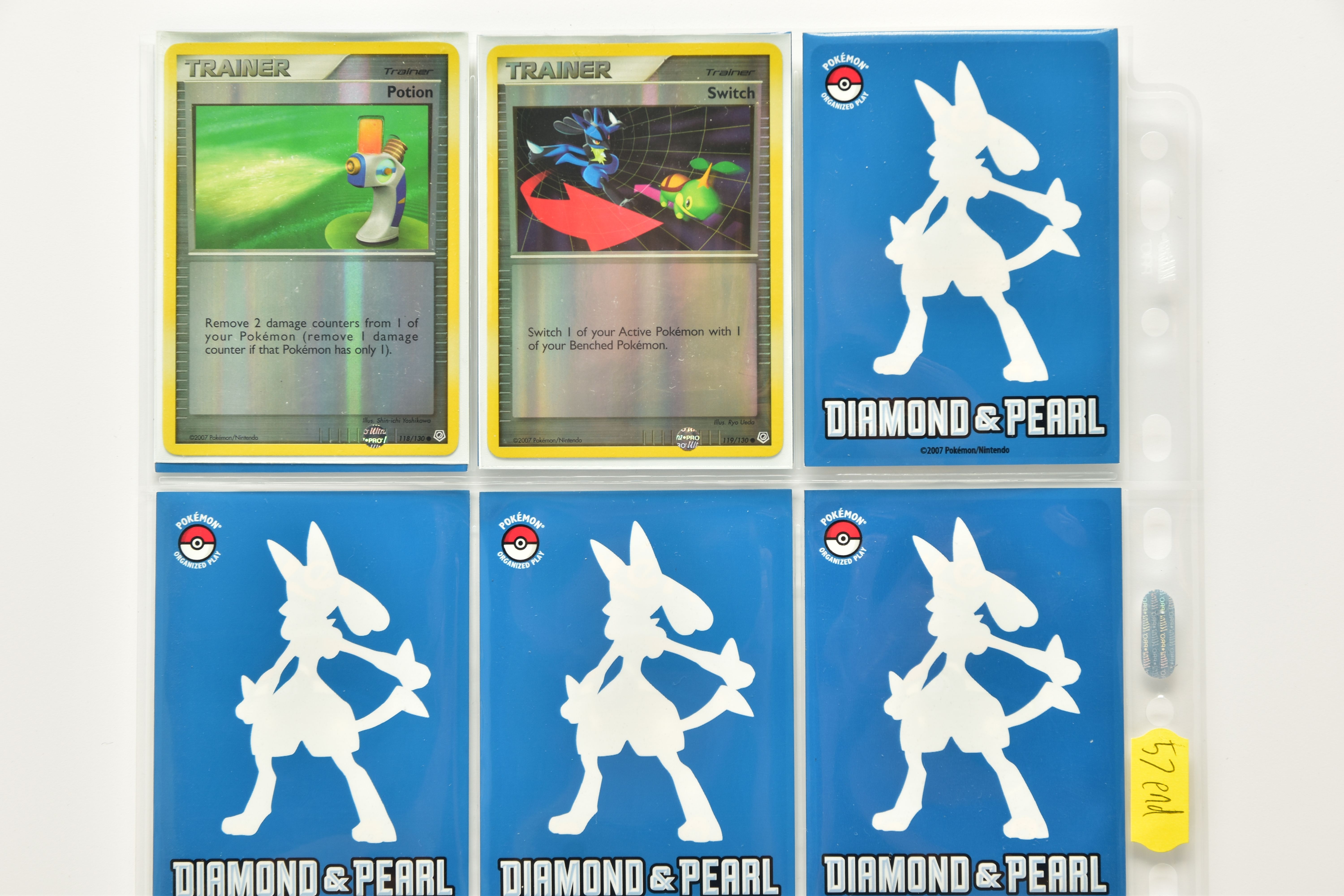 COMPLETE POKEMON DIAMOND & PEARL REVERSE HOLO BASE SET, all cards are present (cards 120-130 don’t - Image 14 of 14