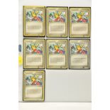 COLLECTION OF POKEMON TROPICAL TIDAL WAVE CARDS IN MULTIPLE LANGUAGES, Seven cards (all in different