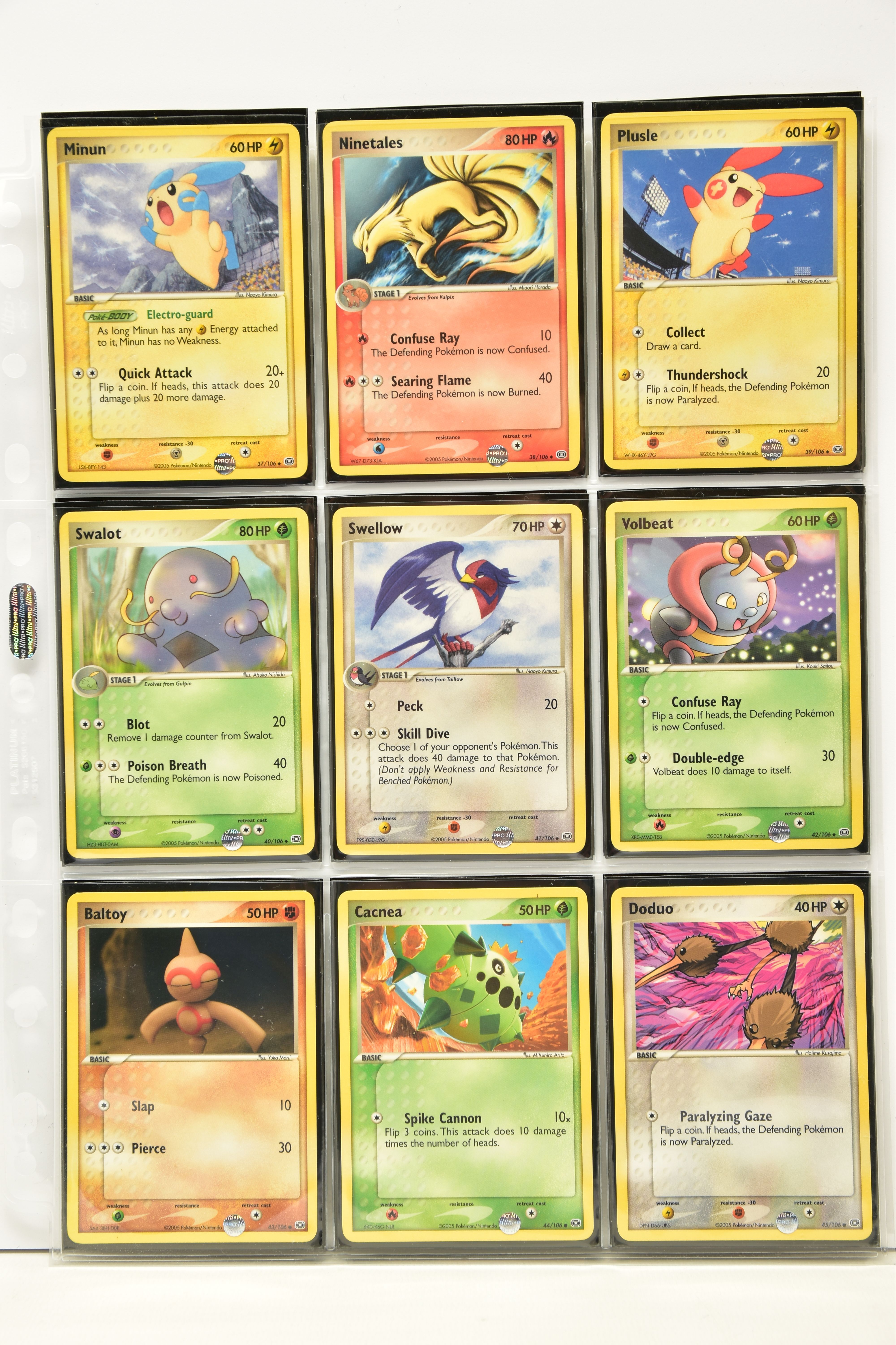 COMPLETE POKEMON EX EMERALD SET, all cards are present (including Farfetch’d 107/106), genuine, - Image 5 of 12