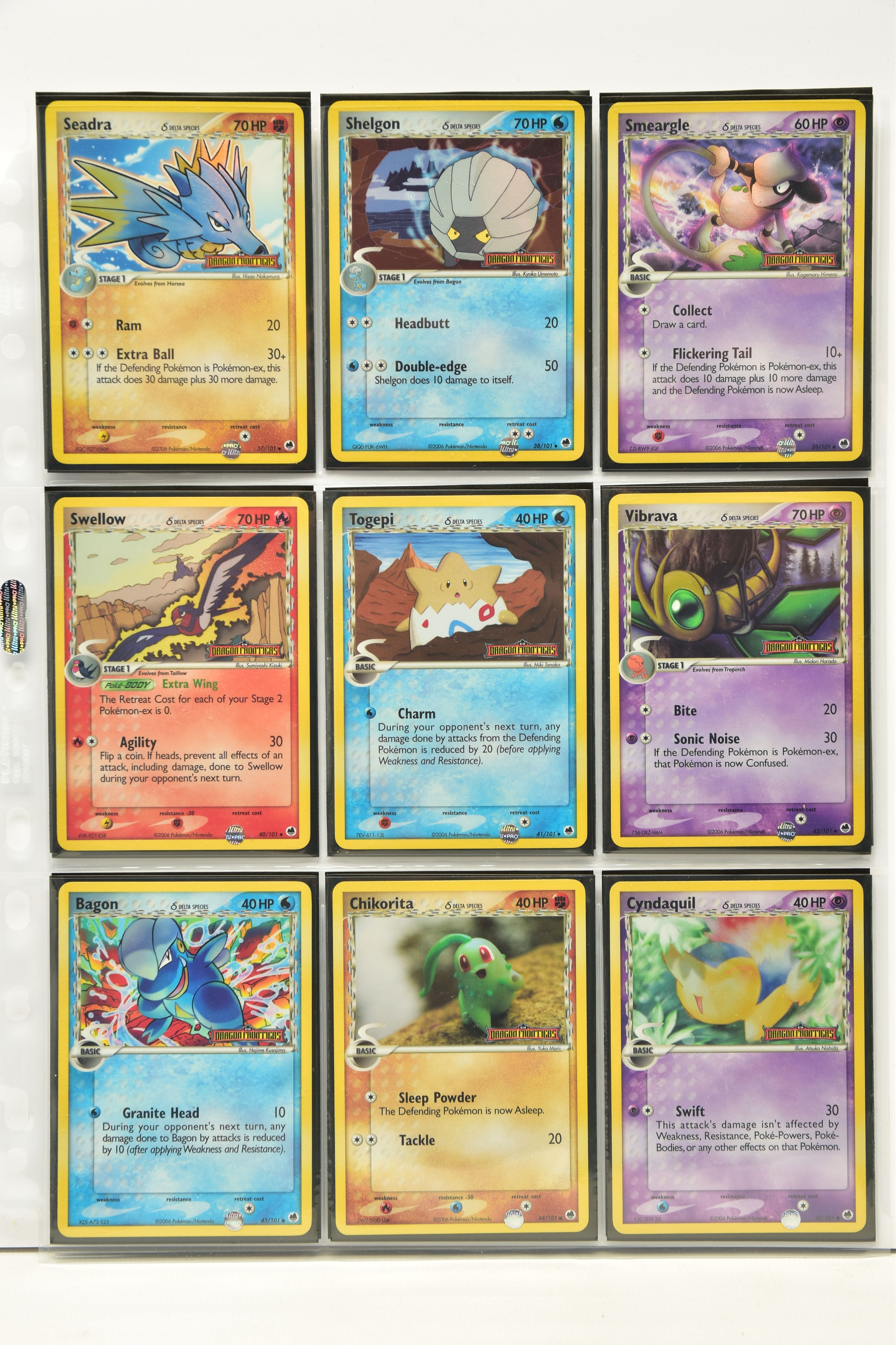 COMPLETE POKEMON EX DRAGON FRONTIERS REVERSE HOLO SET, all cards are present (cards 90-101 don’t - Image 5 of 10