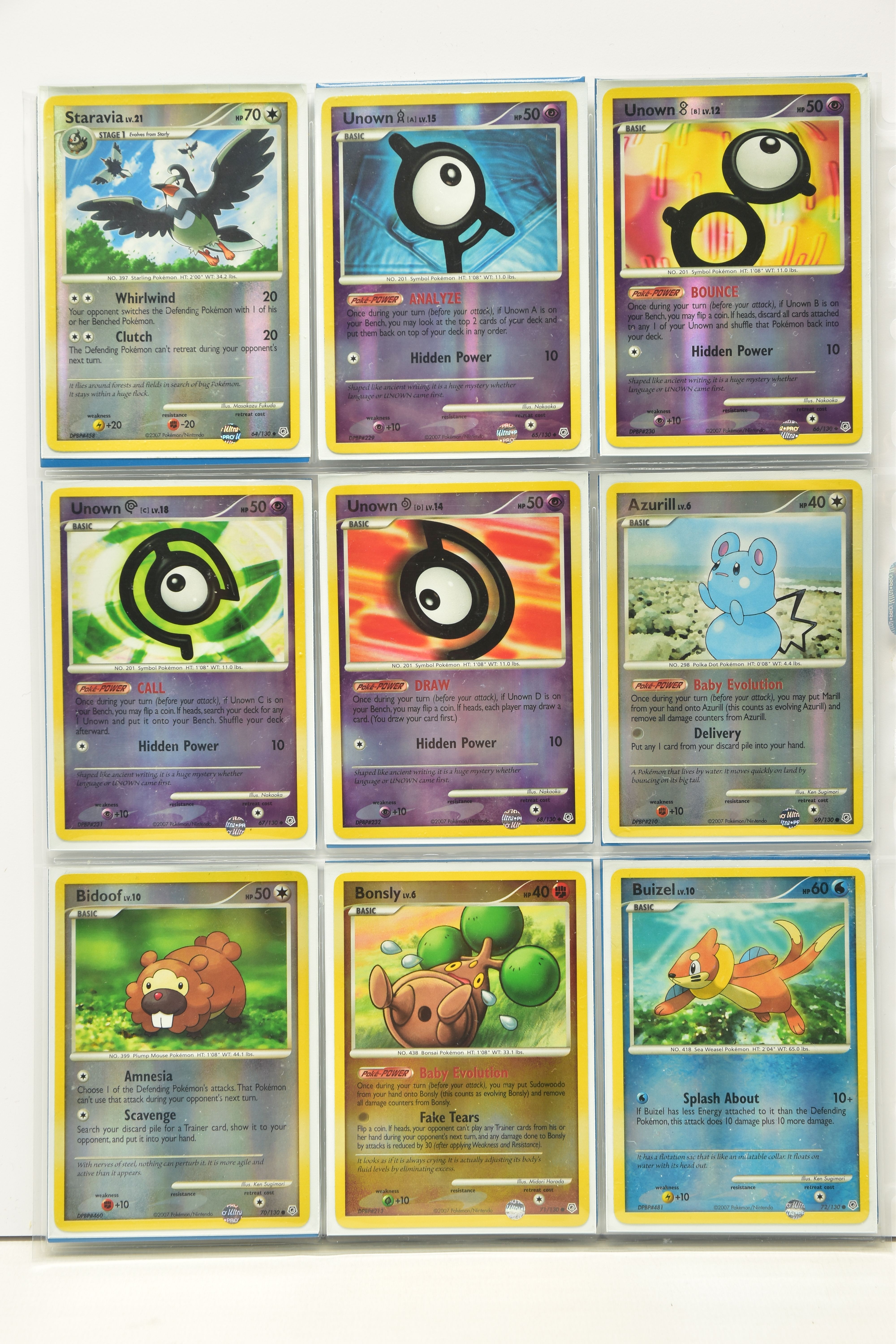 COMPLETE POKEMON DIAMOND & PEARL REVERSE HOLO BASE SET, all cards are present (cards 120-130 don’t - Image 8 of 14