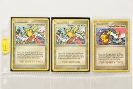 COLLECTION OF POKEMON TROPICAL TIDAL WAVE TOURNAMENT PLACEMENT CARDS, Worlds 05 Top Thirty Two,