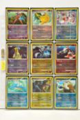 COMPLETE POKEMON LEGENDS AWAKENED REVERSE HOLO SET, all cards are present (cards 140-147 don’t