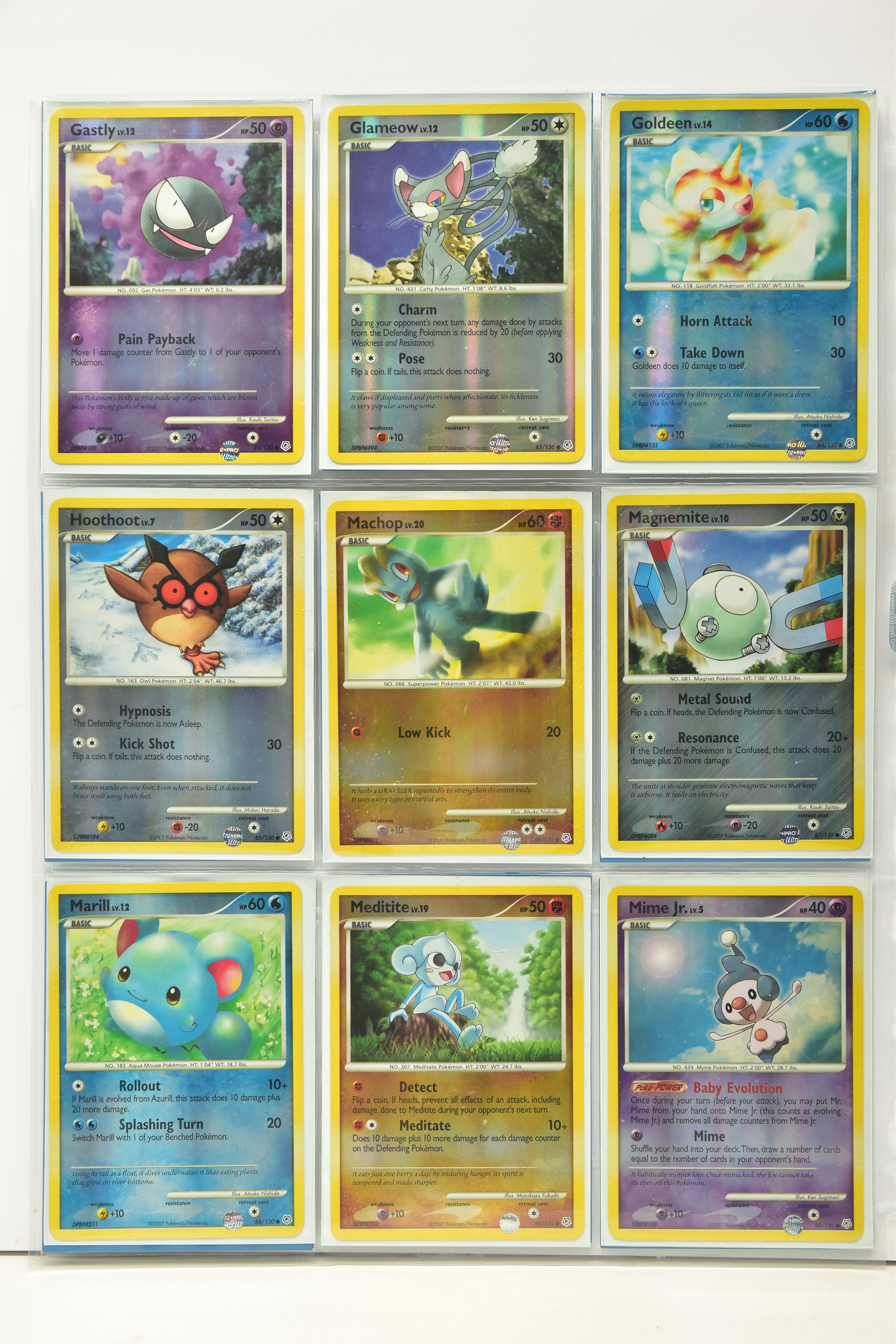 COMPLETE POKEMON DIAMOND & PEARL REVERSE HOLO BASE SET, all cards are present (cards 120-130 don’t - Image 10 of 14