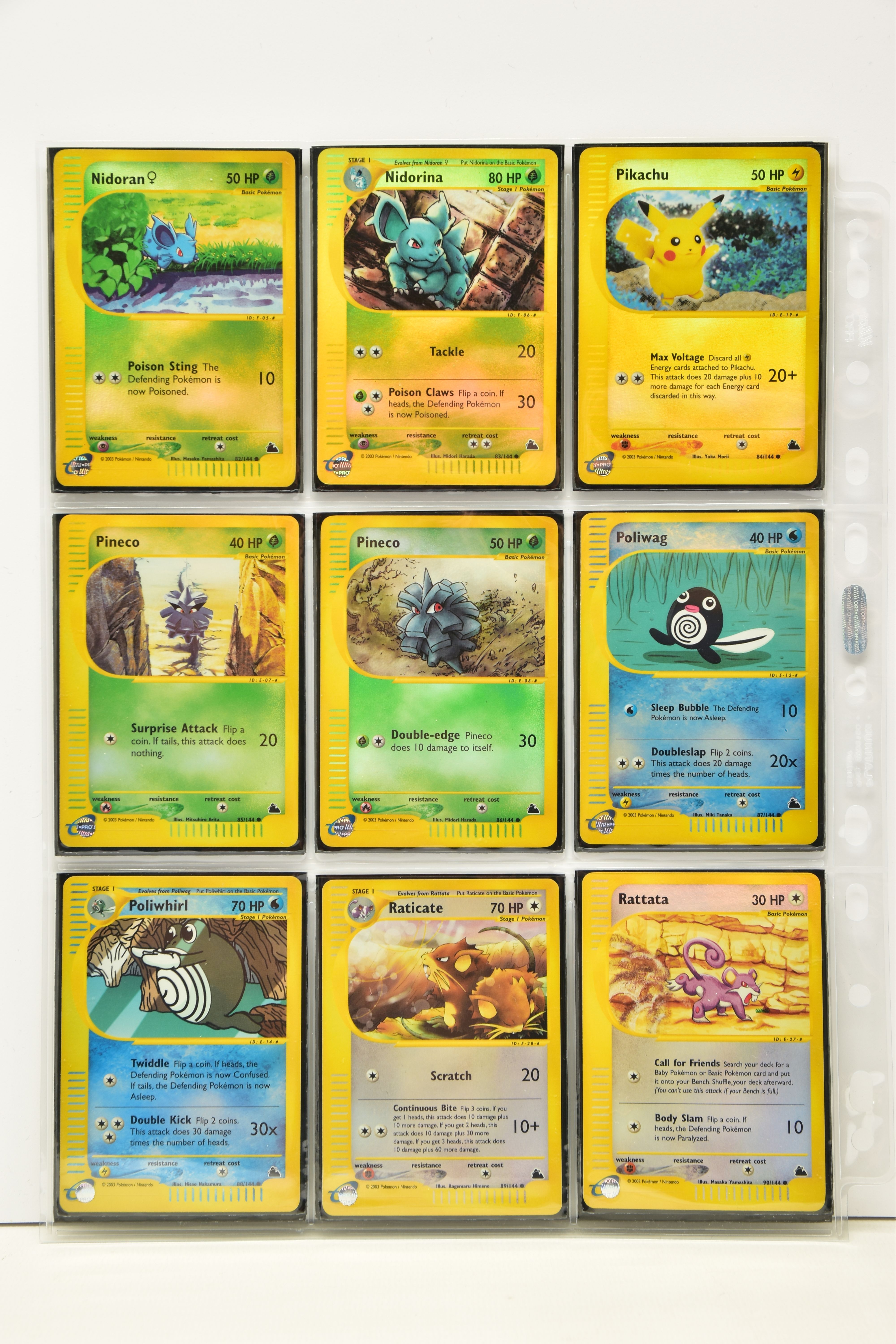 COMPLETE POKEMON SKYRIDGE REVERSE HOLO SET, all cards are present (including Celebi 145/144, - Image 10 of 17