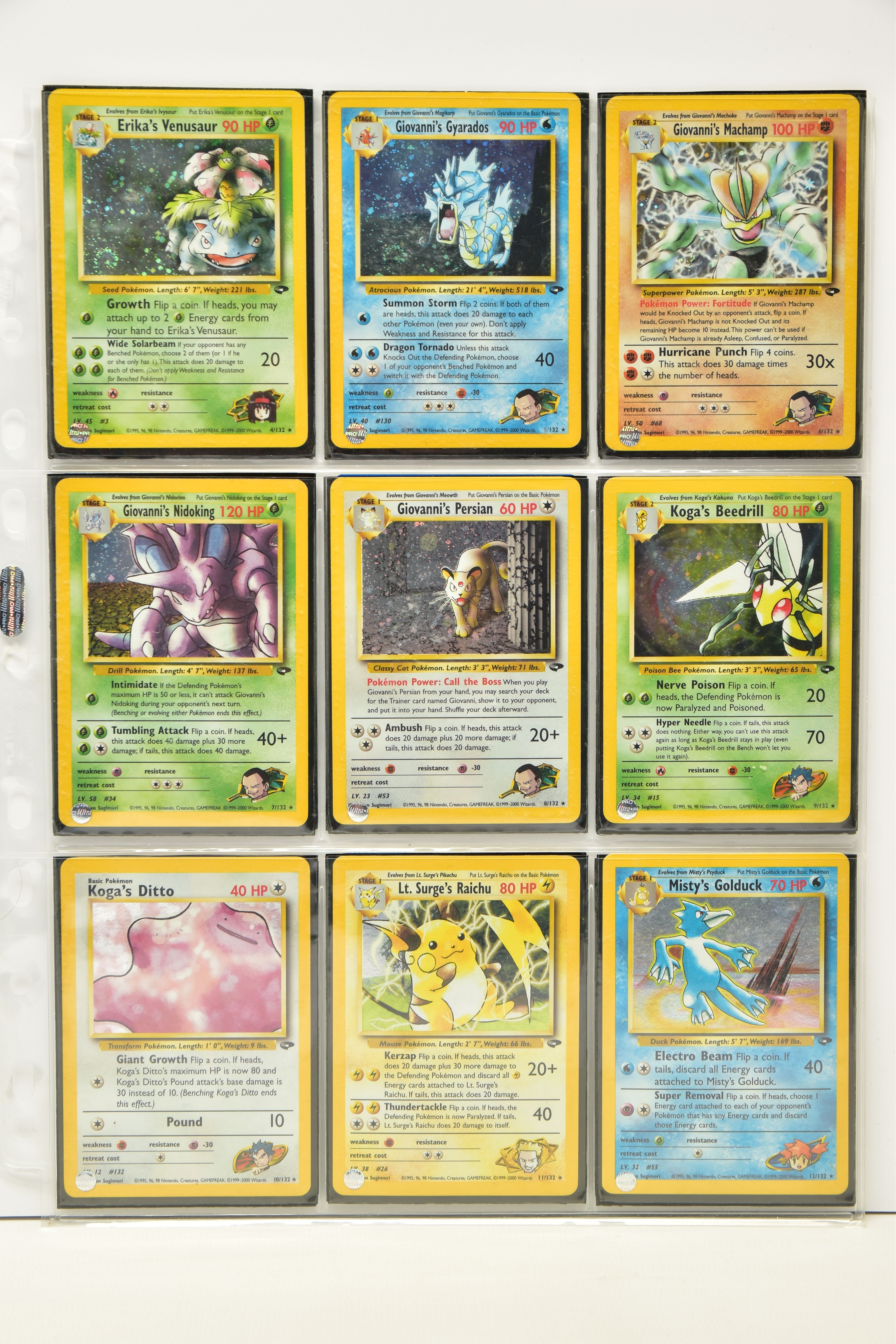 COMPLETE POKEMON GYM CHALLENGE SET, all cards are present, genuine and are all in near mint to - Image 2 of 16