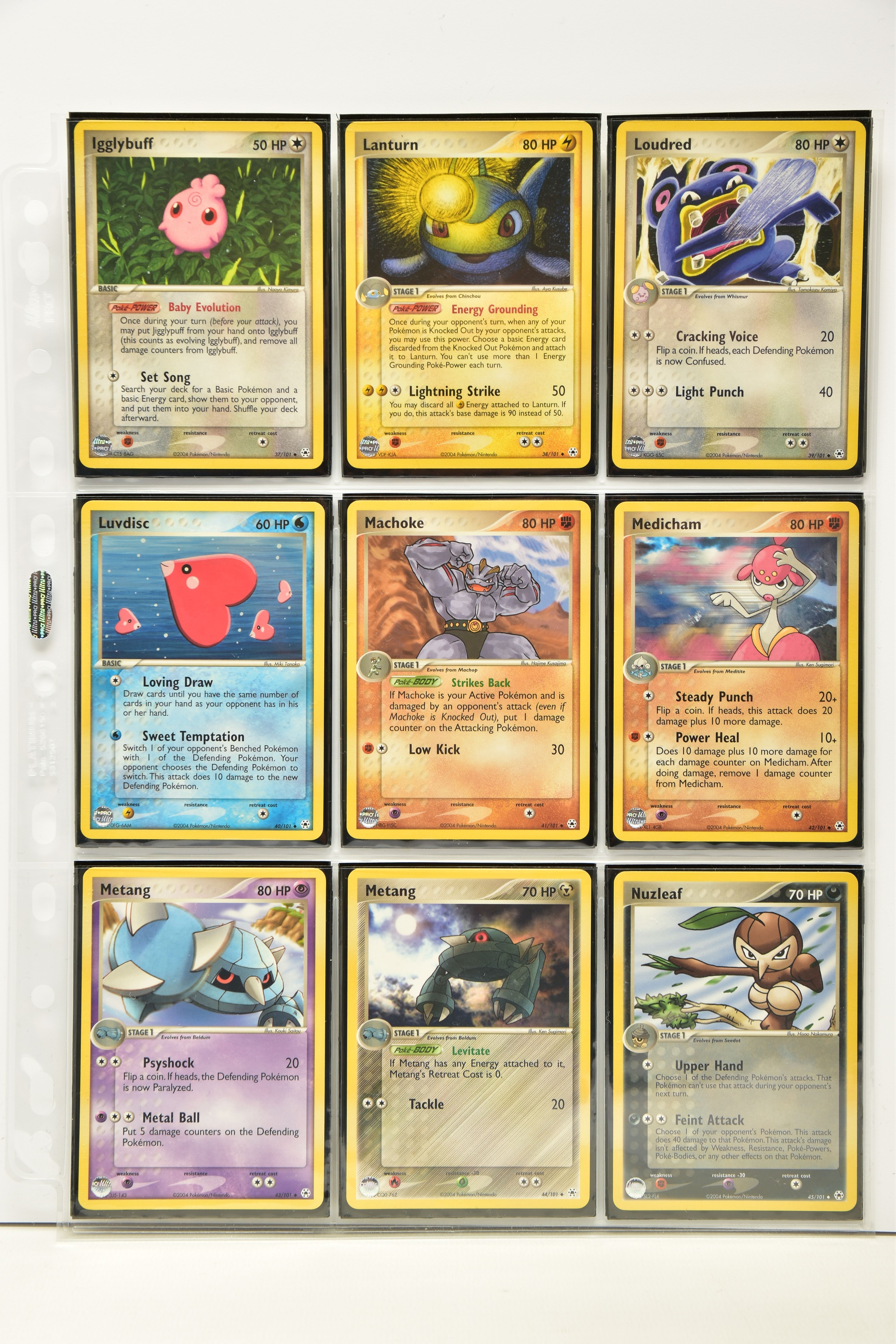 COMPLETE POKEMON EX HIDDEN LEGENDS SET, all cards are present (including Groudon 102/101), - Image 5 of 12