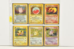 COMPLETE POKEMON JUNGLE SET, all cards are present, genuine and are all in near mint to mint