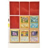 COMPLETE POKEMON FOSSIL SET, all cards are present, genuine and are all in excellent to mint