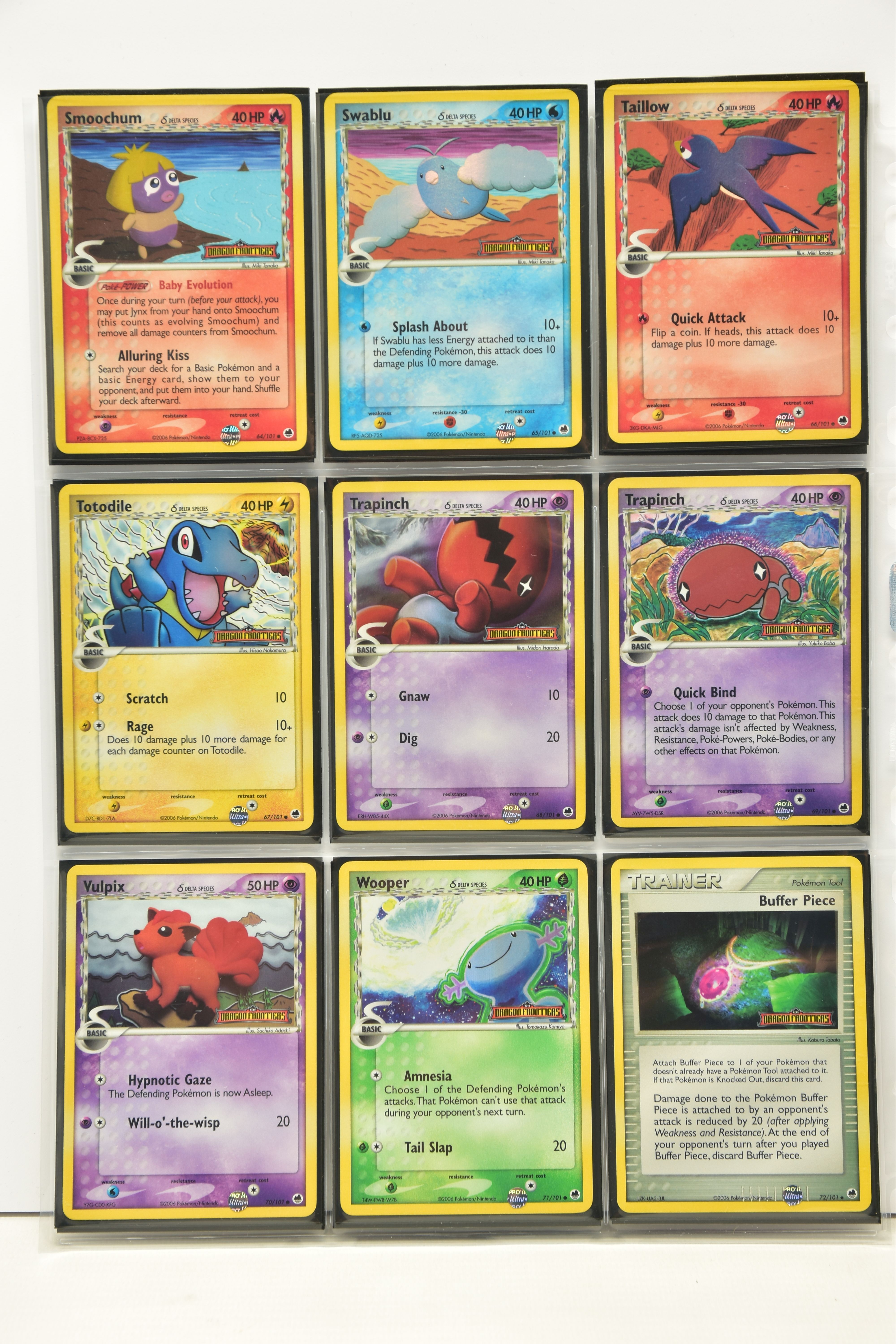 COMPLETE POKEMON EX DRAGON FRONTIERS REVERSE HOLO SET, all cards are present (cards 90-101 don’t - Image 8 of 10