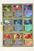 COMPLETE POKEMON EX TEAM MAGMA VS. TEAM AQUA REVERSE HOLO SET, all cards are present (cards 89-97