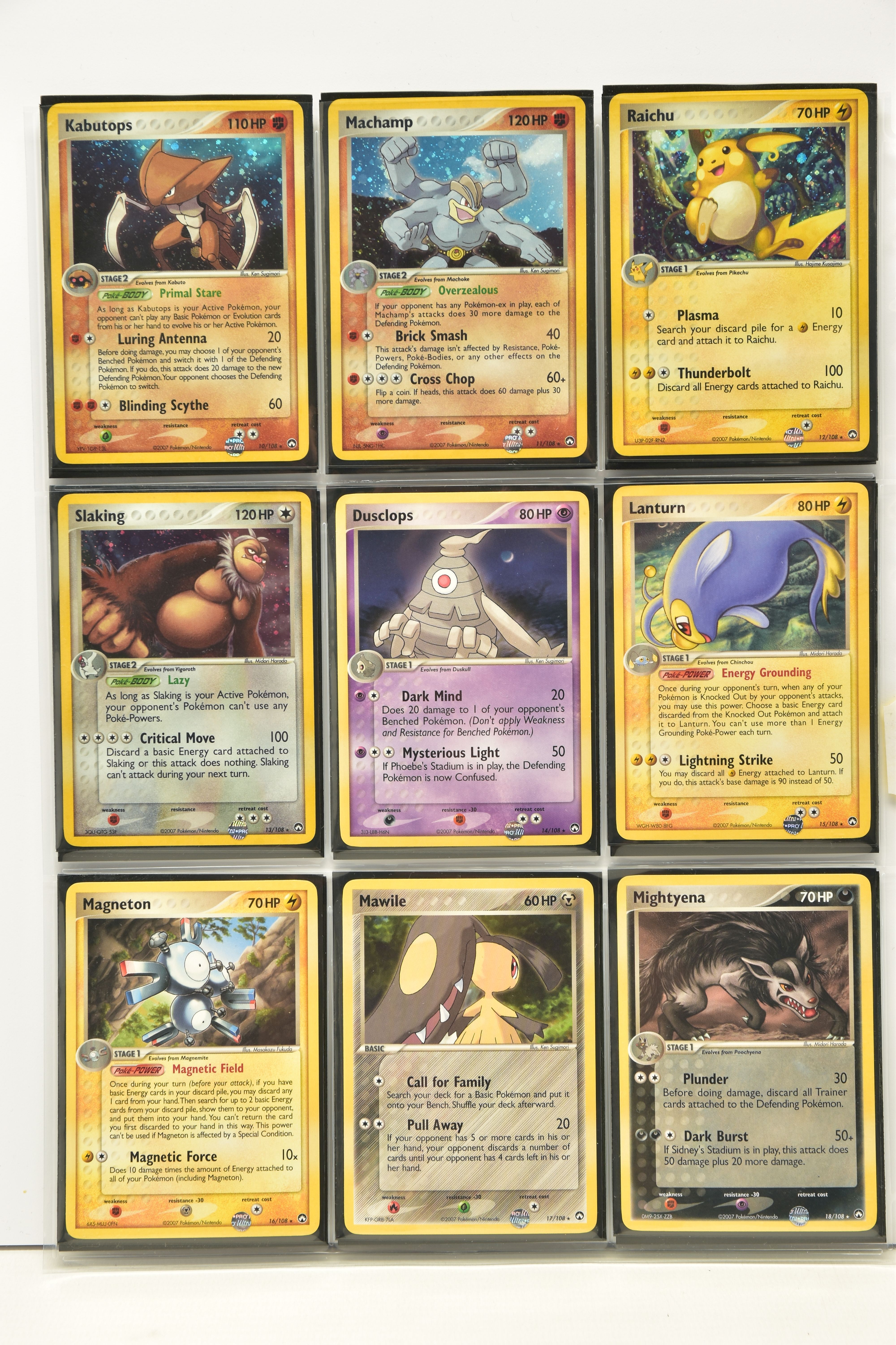 COMPLETE POKEMON EX POWER KEEPERS SET, all cards are present (including all gold star cards), - Image 2 of 12