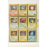 COMPLETE POKEMON GYM HEROES SET, all cards are present, genuine and are all in excellent to mint