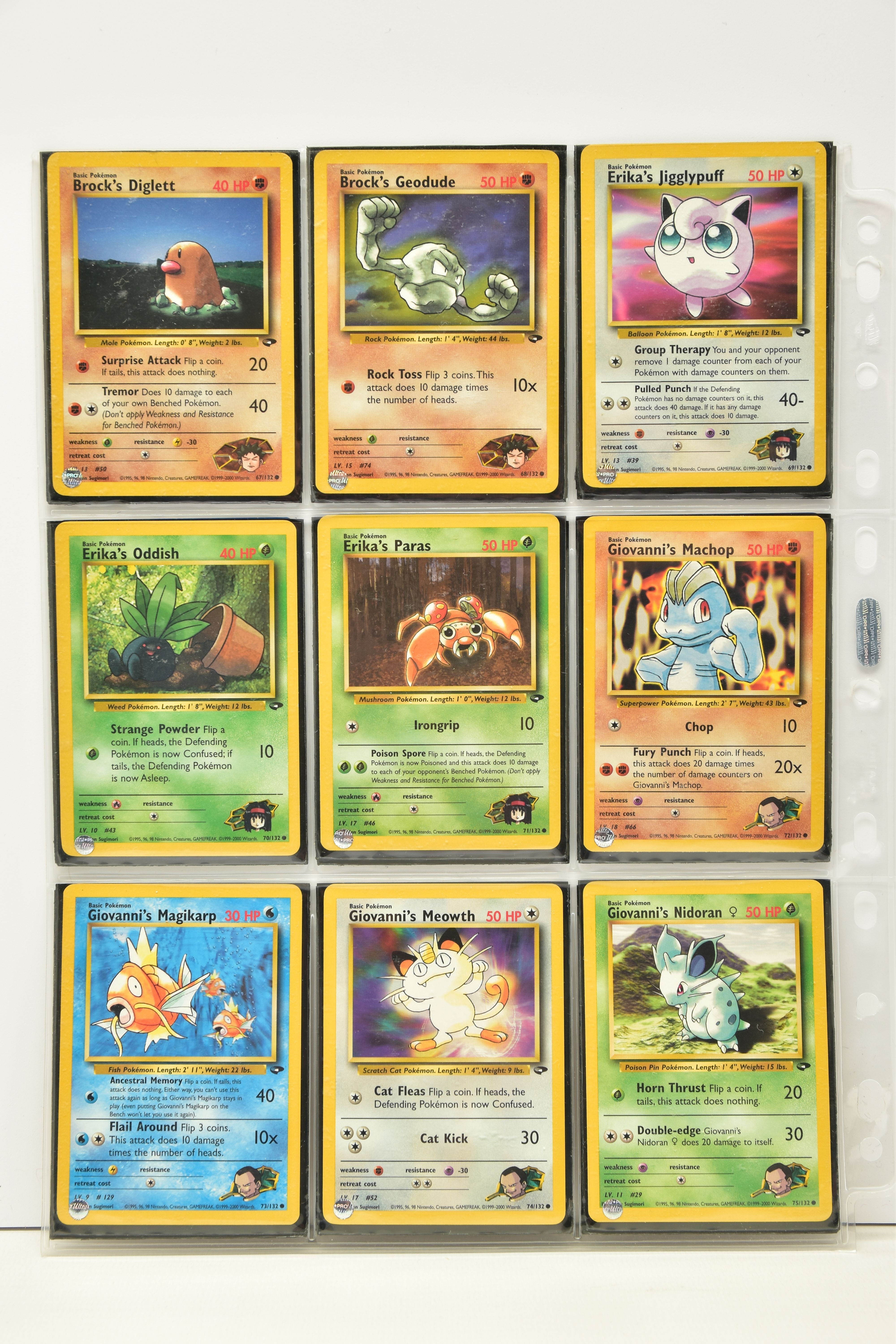 COMPLETE POKEMON GYM CHALLENGE SET, all cards are present, genuine and are all in near mint to - Image 9 of 16