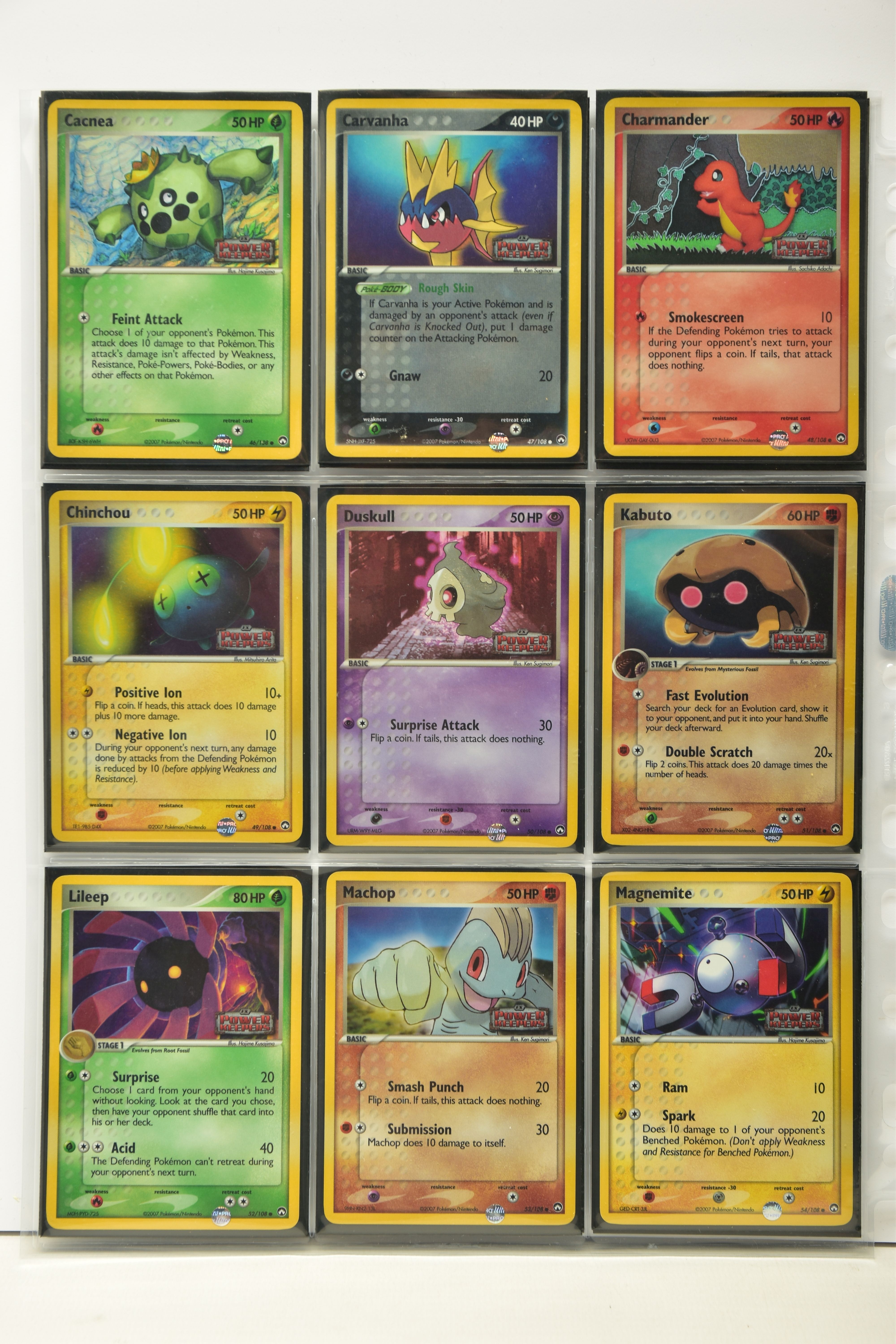 COMPLETE POKEMON EX POWER KEEPERS REVERSE HOLO SET, all cards are present (cards 92-102 don’t have - Image 6 of 11