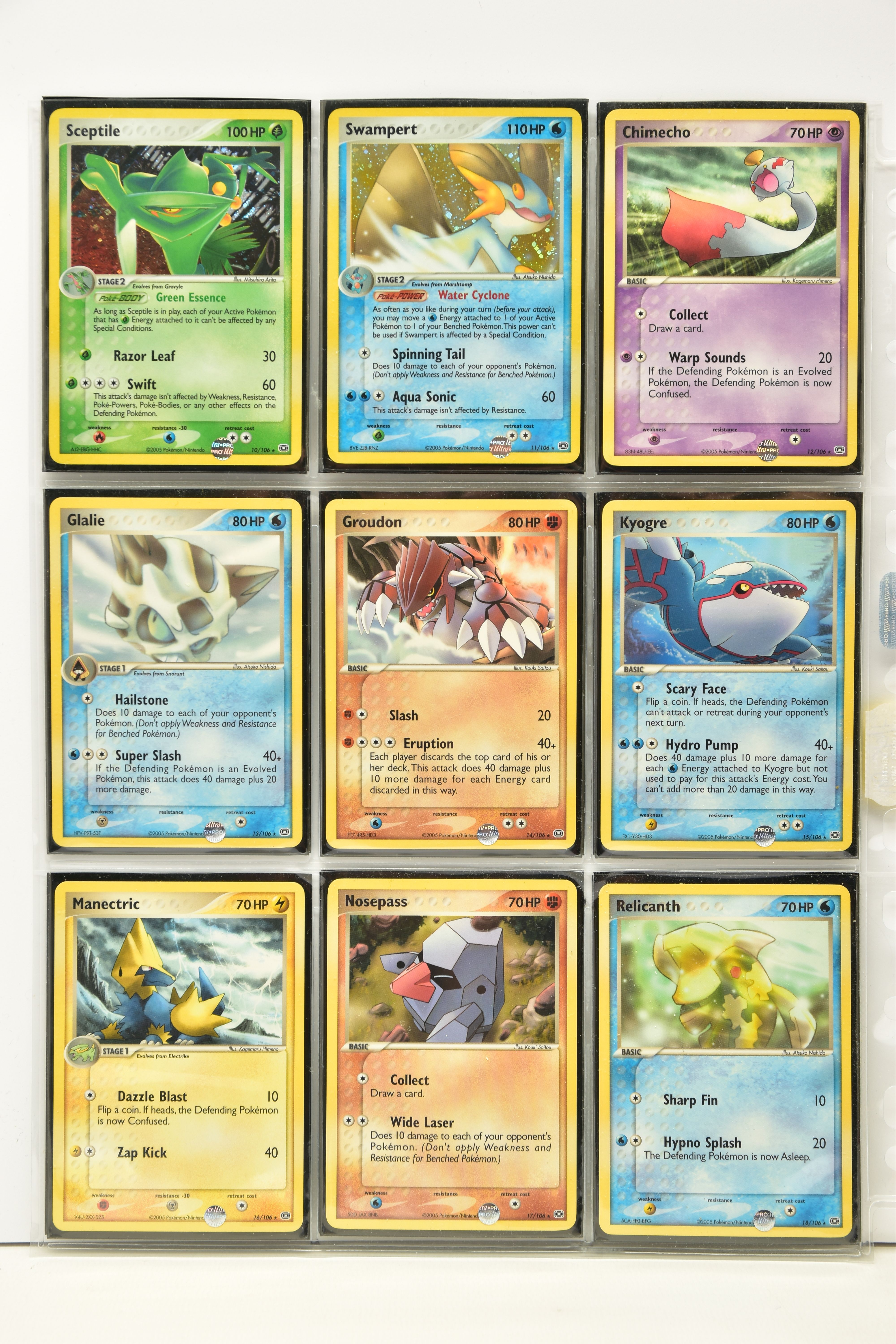 COMPLETE POKEMON EX EMERALD SET, all cards are present (including Farfetch’d 107/106), genuine, - Image 2 of 12