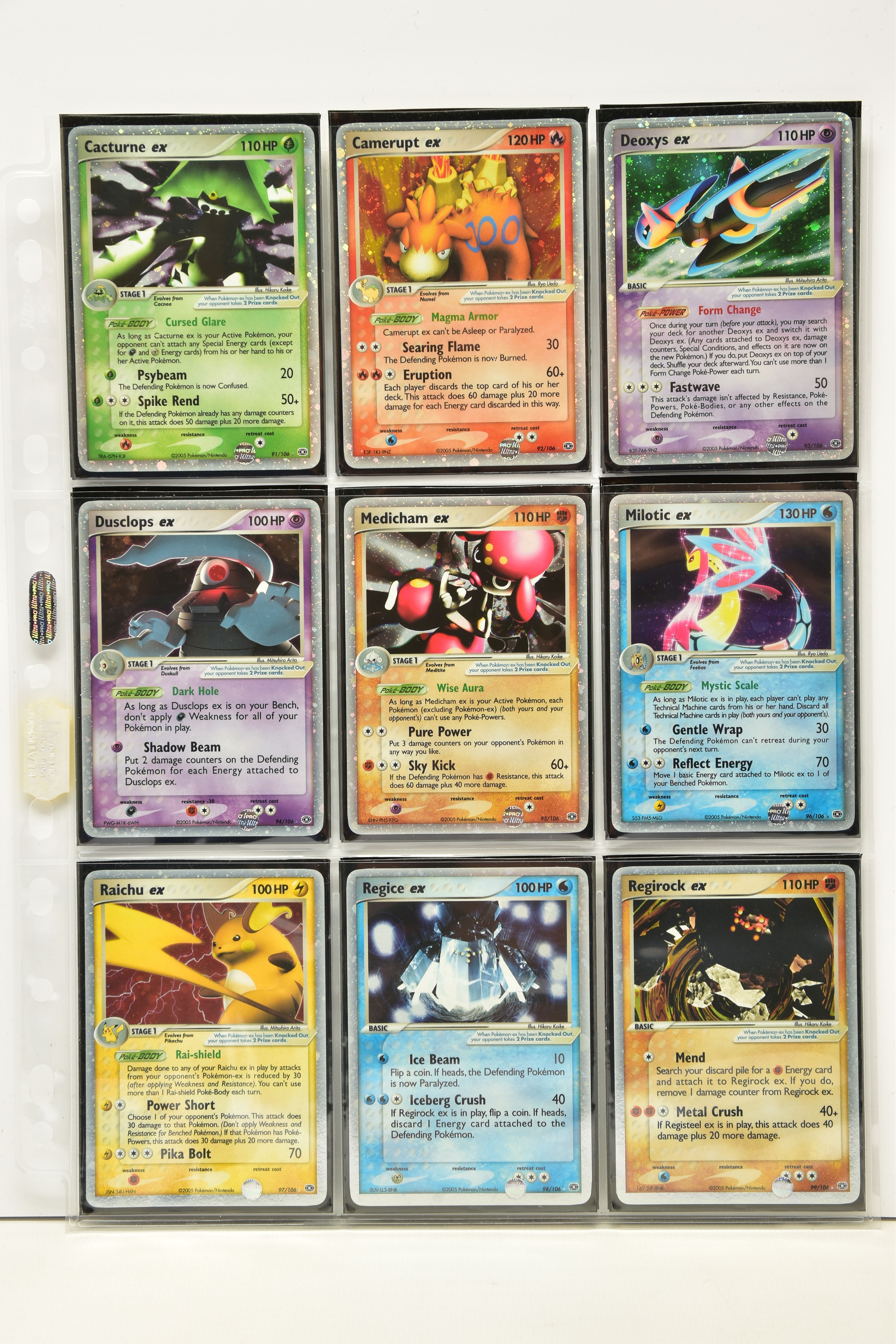 COMPLETE POKEMON EX EMERALD SET, all cards are present (including Farfetch’d 107/106), genuine, - Image 11 of 12