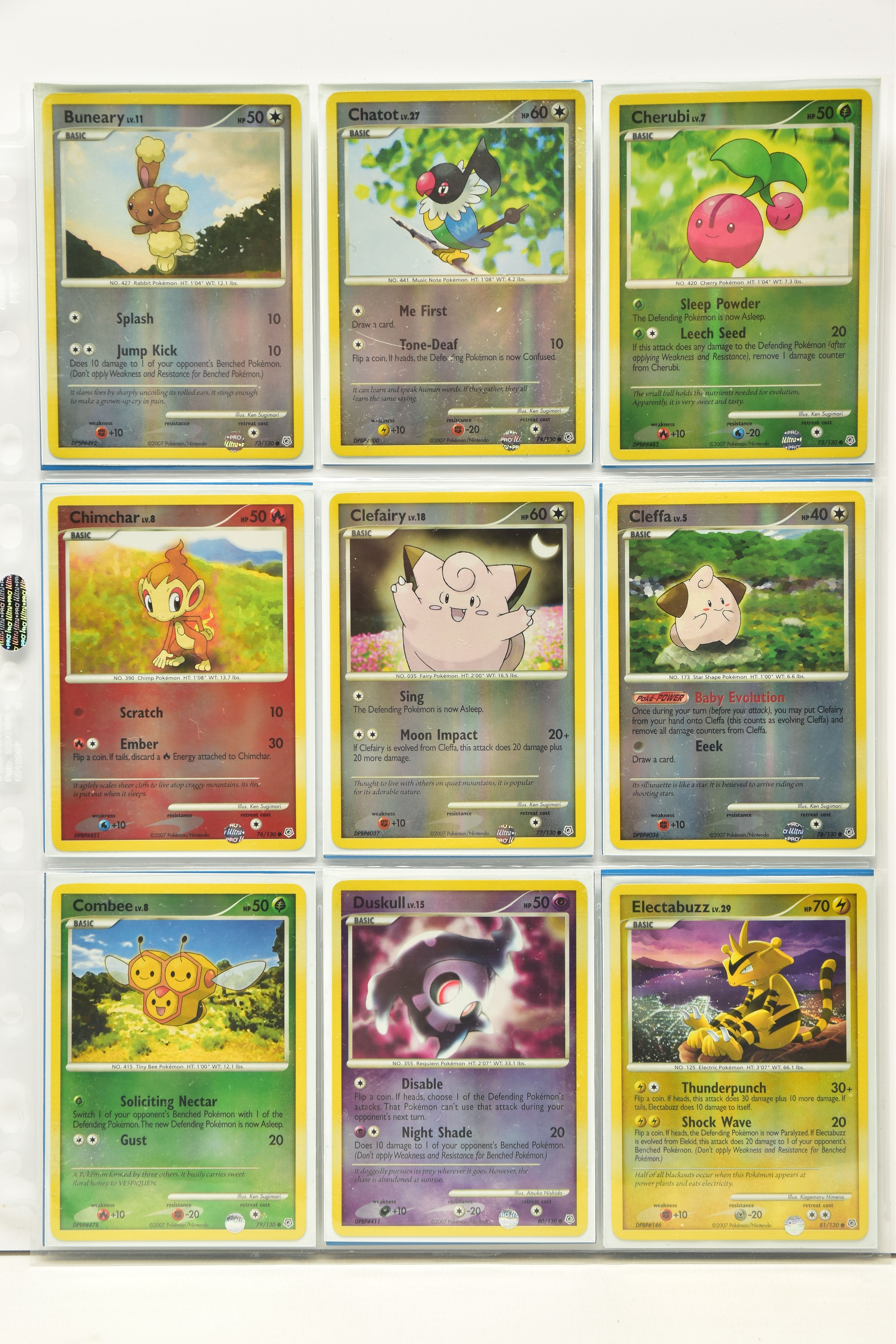 COMPLETE POKEMON DIAMOND & PEARL REVERSE HOLO BASE SET, all cards are present (cards 120-130 don’t - Image 9 of 14