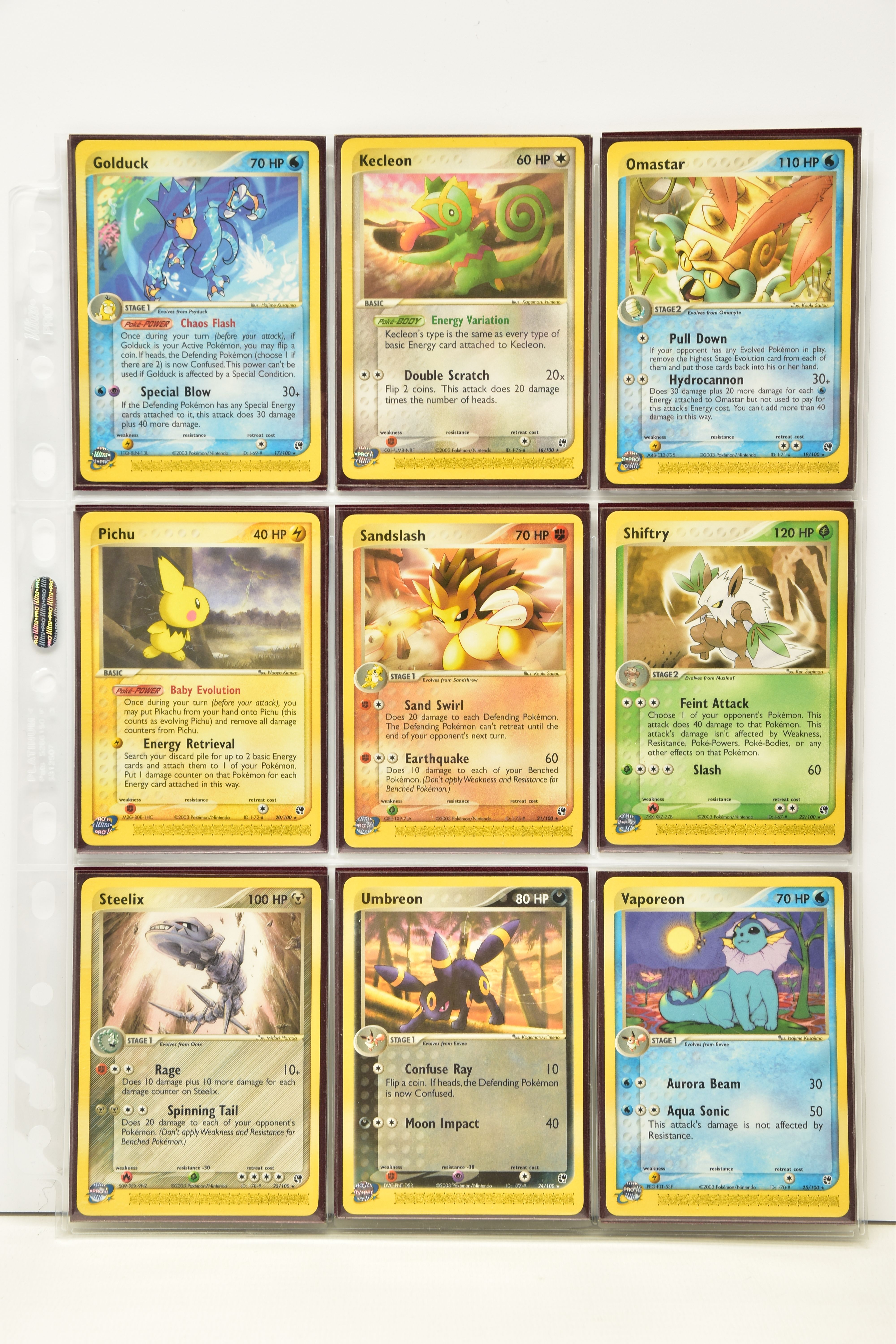COMPLETE POKEMON EX SANDSTORM SET, all cards are present, genuine, and are all in near mint to - Image 3 of 12