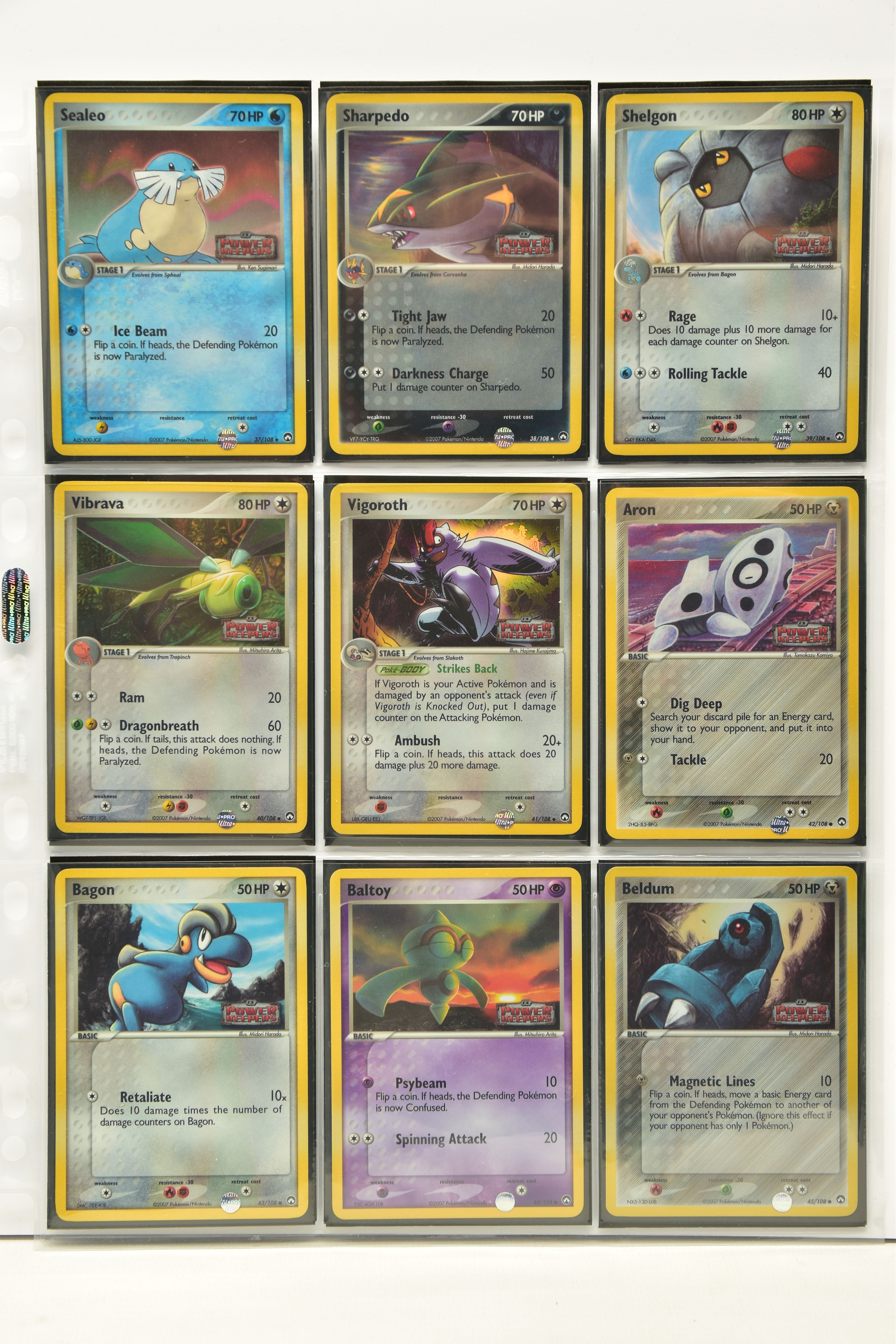 COMPLETE POKEMON EX POWER KEEPERS REVERSE HOLO SET, all cards are present (cards 92-102 don’t have - Image 5 of 11
