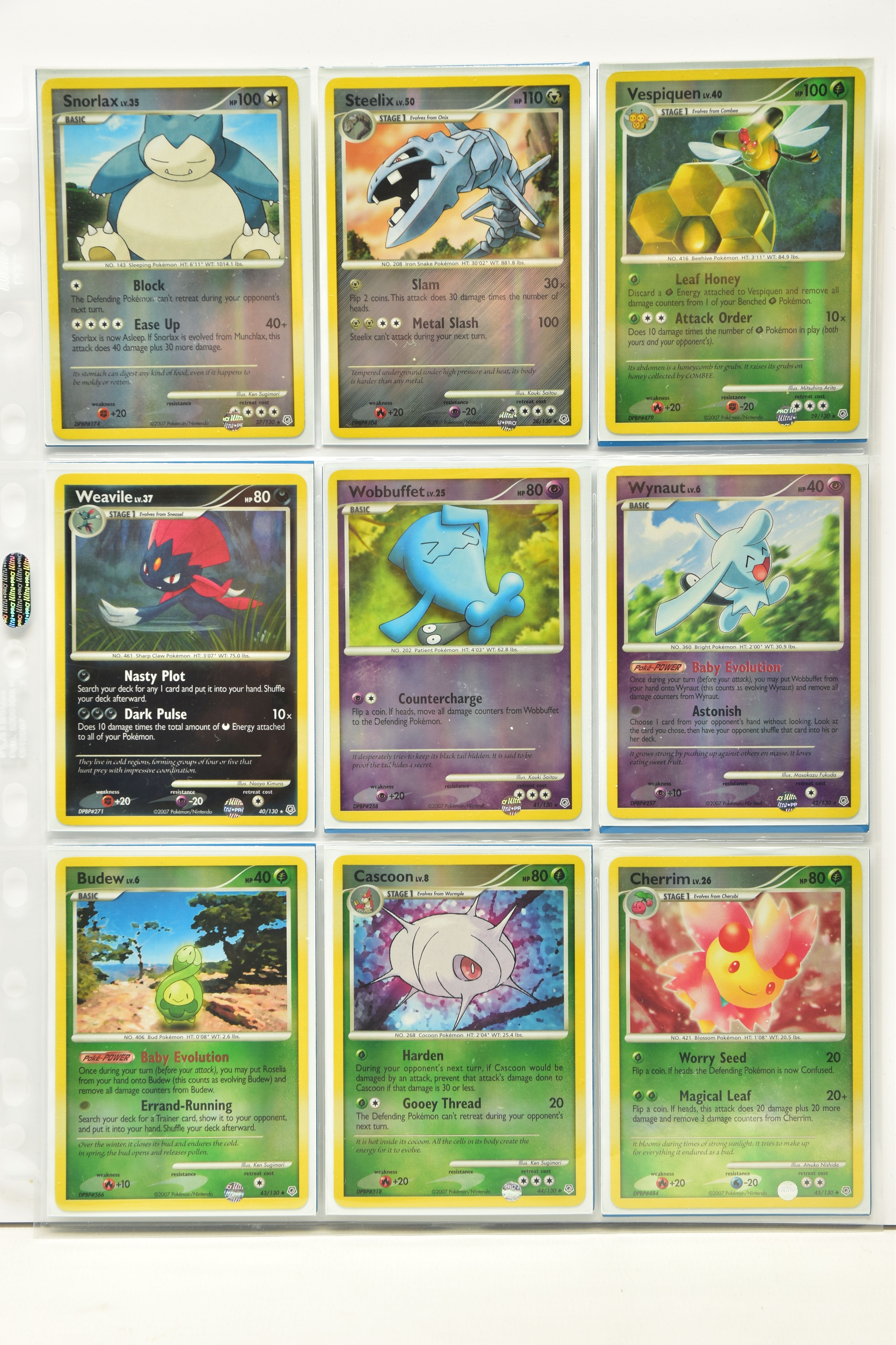 COMPLETE POKEMON DIAMOND & PEARL REVERSE HOLO BASE SET, all cards are present (cards 120-130 don’t - Image 5 of 14