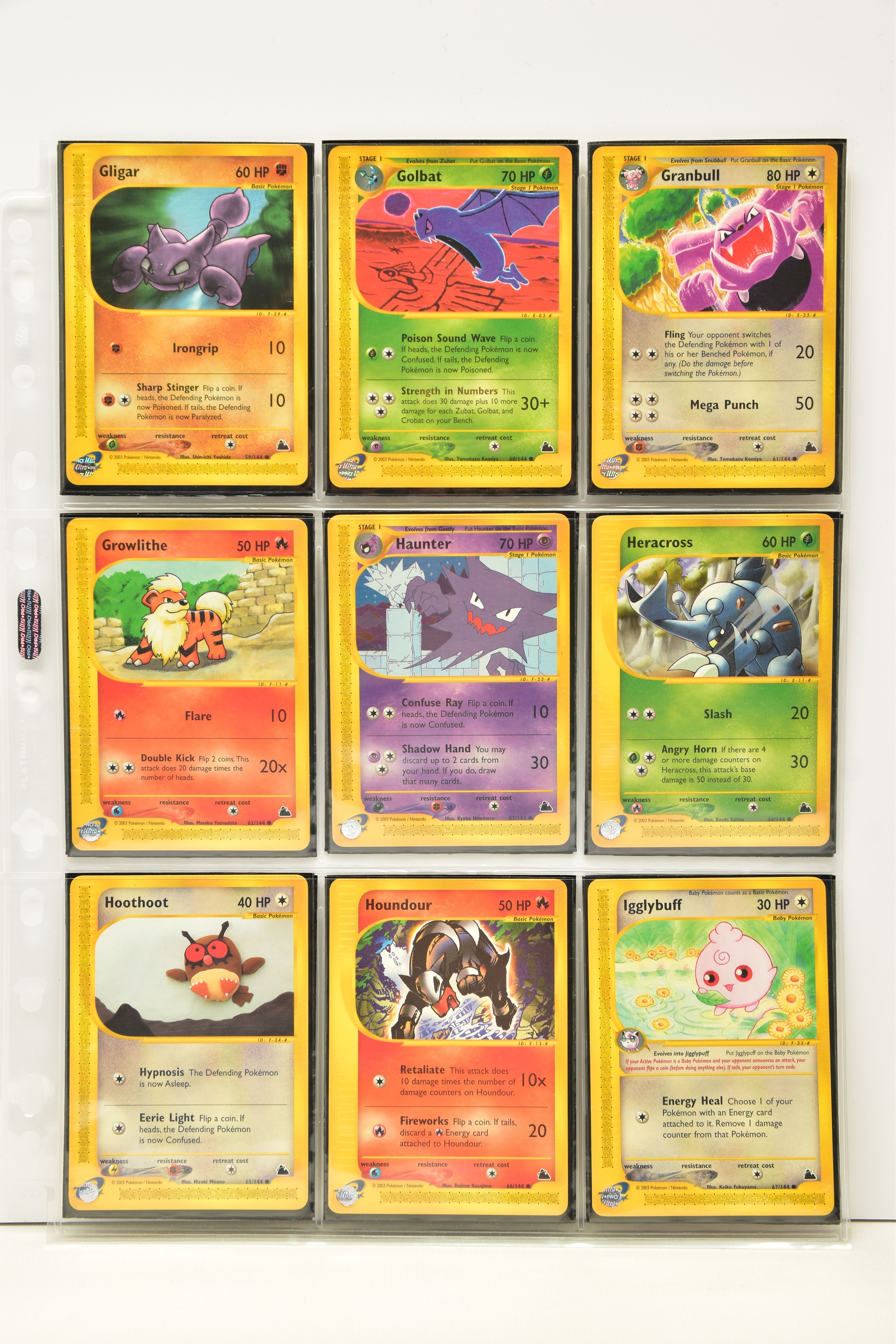 COMPLETE POKEMON SKYRIDGE SET, all cards are present (including all holo cards, Celebi 145/144, - Image 11 of 21