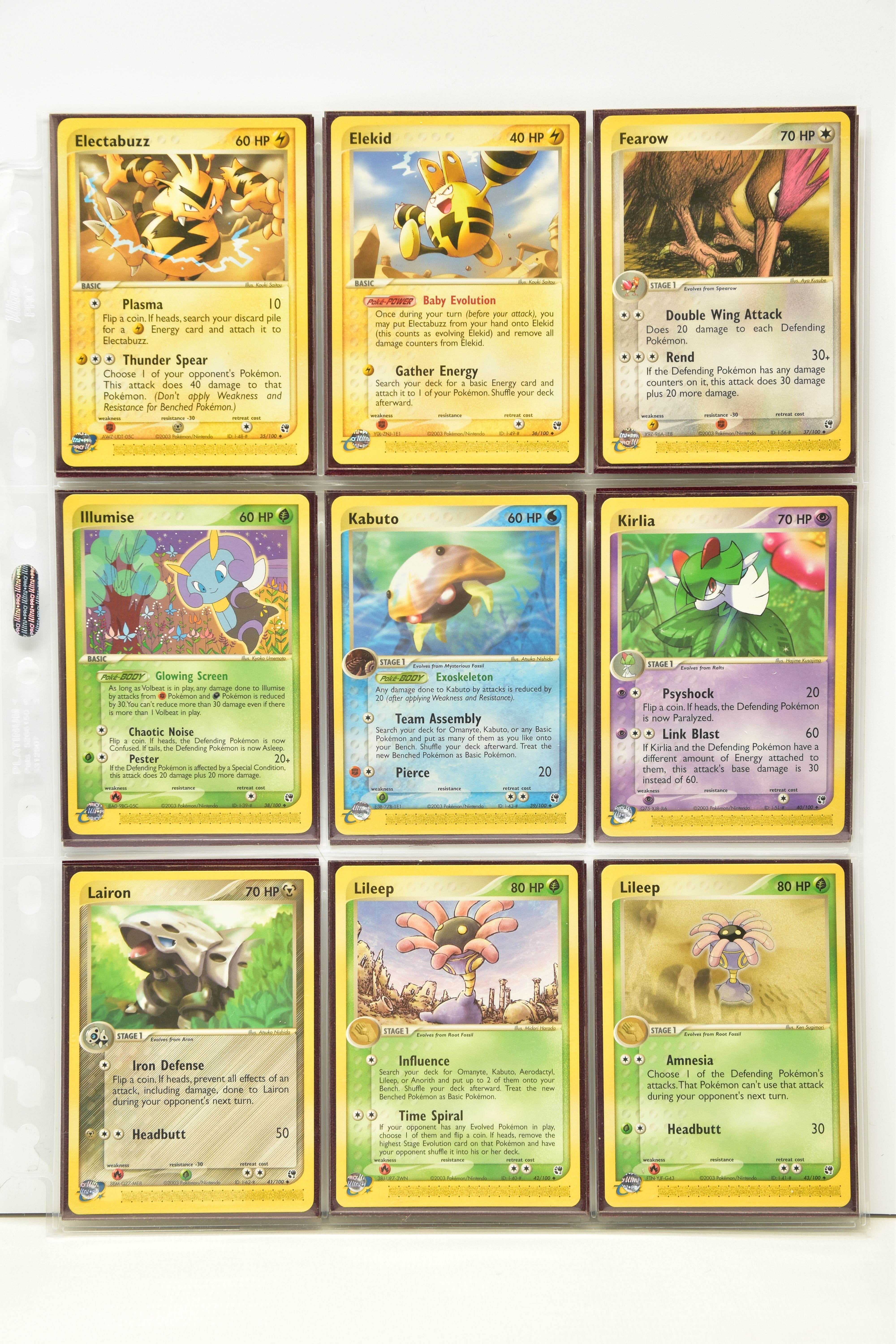 COMPLETE POKEMON EX SANDSTORM SET, all cards are present, genuine, and are all in near mint to - Image 5 of 12