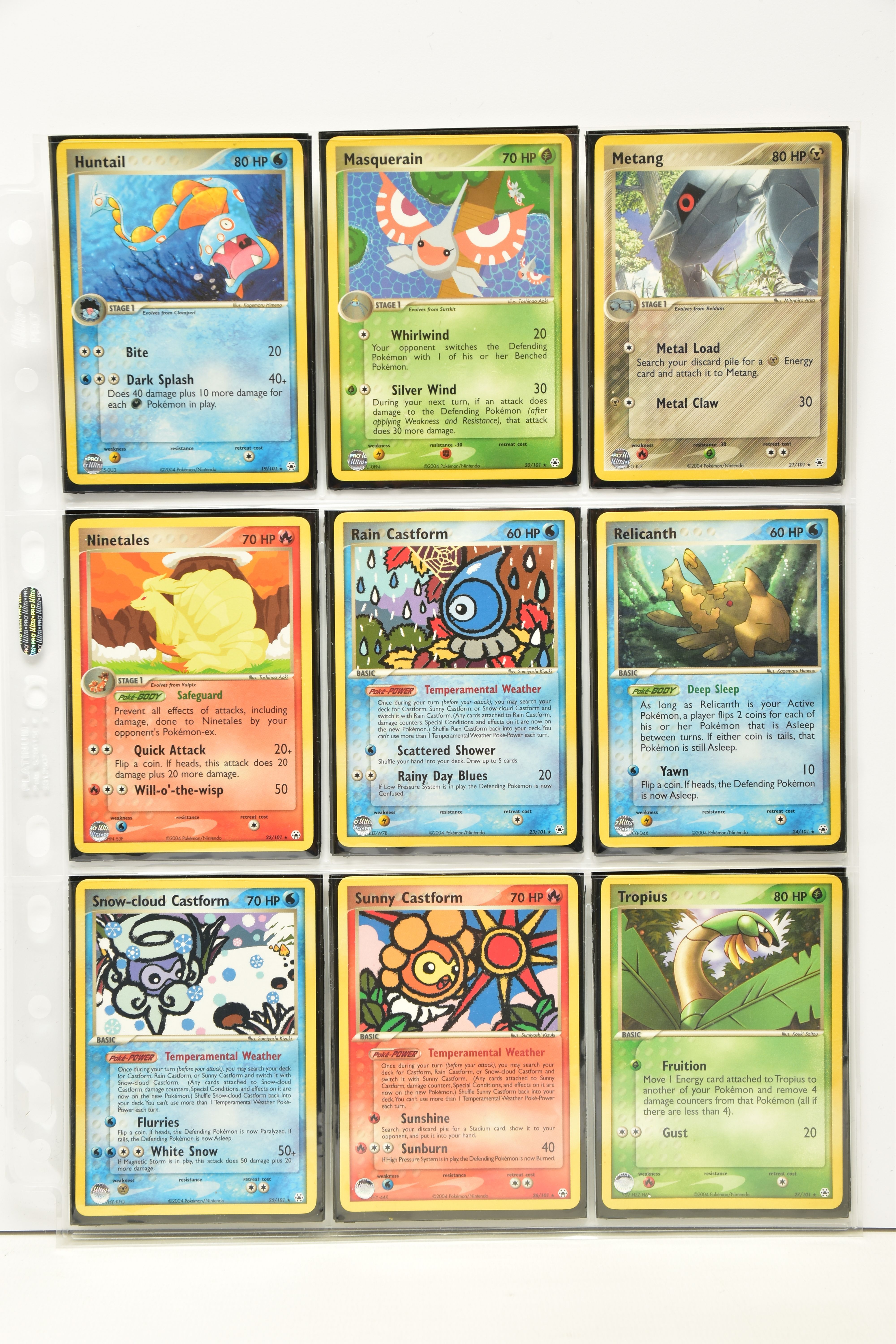 COMPLETE POKEMON EX HIDDEN LEGENDS SET, all cards are present (including Groudon 102/101), - Image 3 of 12