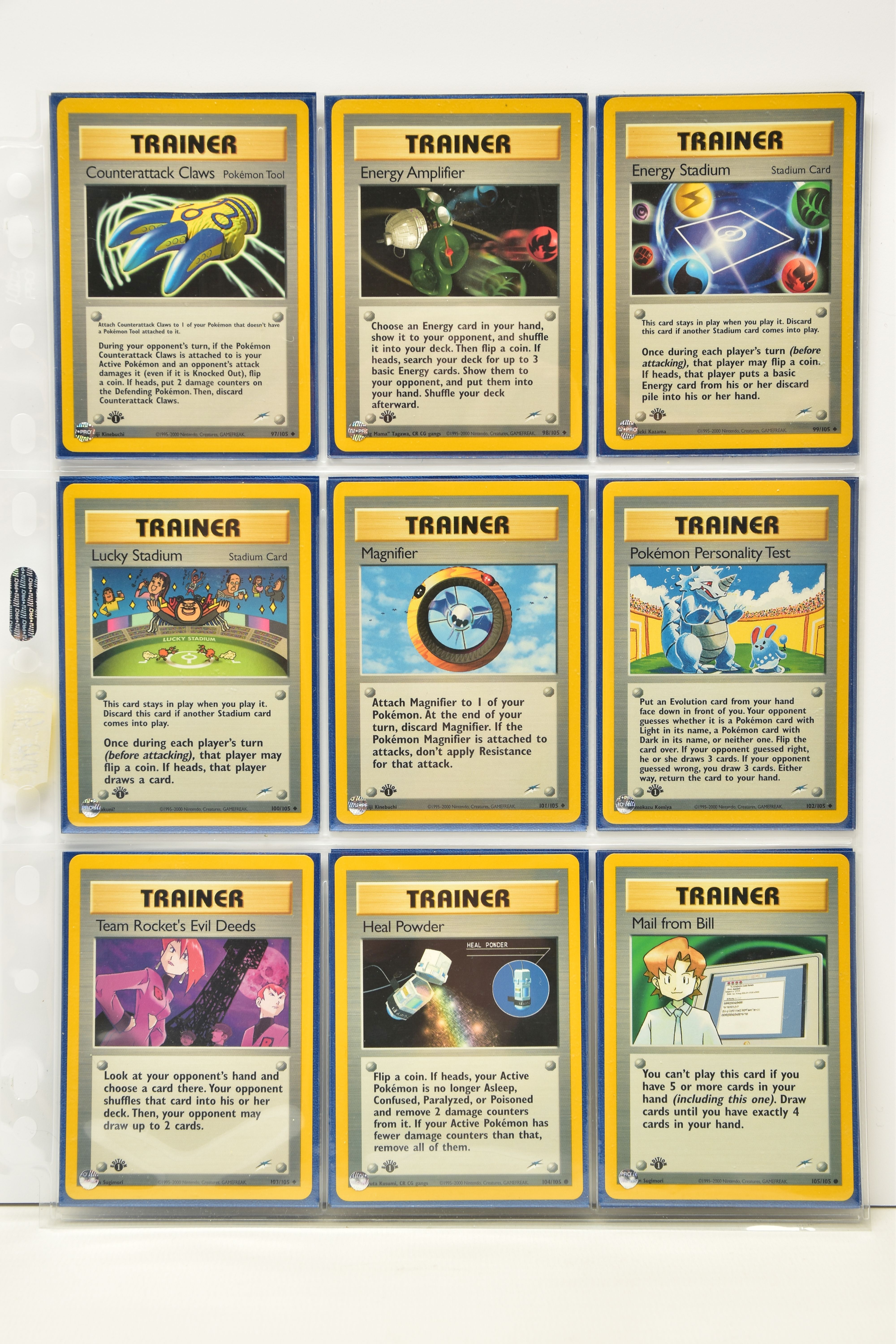 COMPLETE POKEMON NEO DESTINY SET ALMOST ALL FIRST EDITION, all cards are present (including all - Image 12 of 13