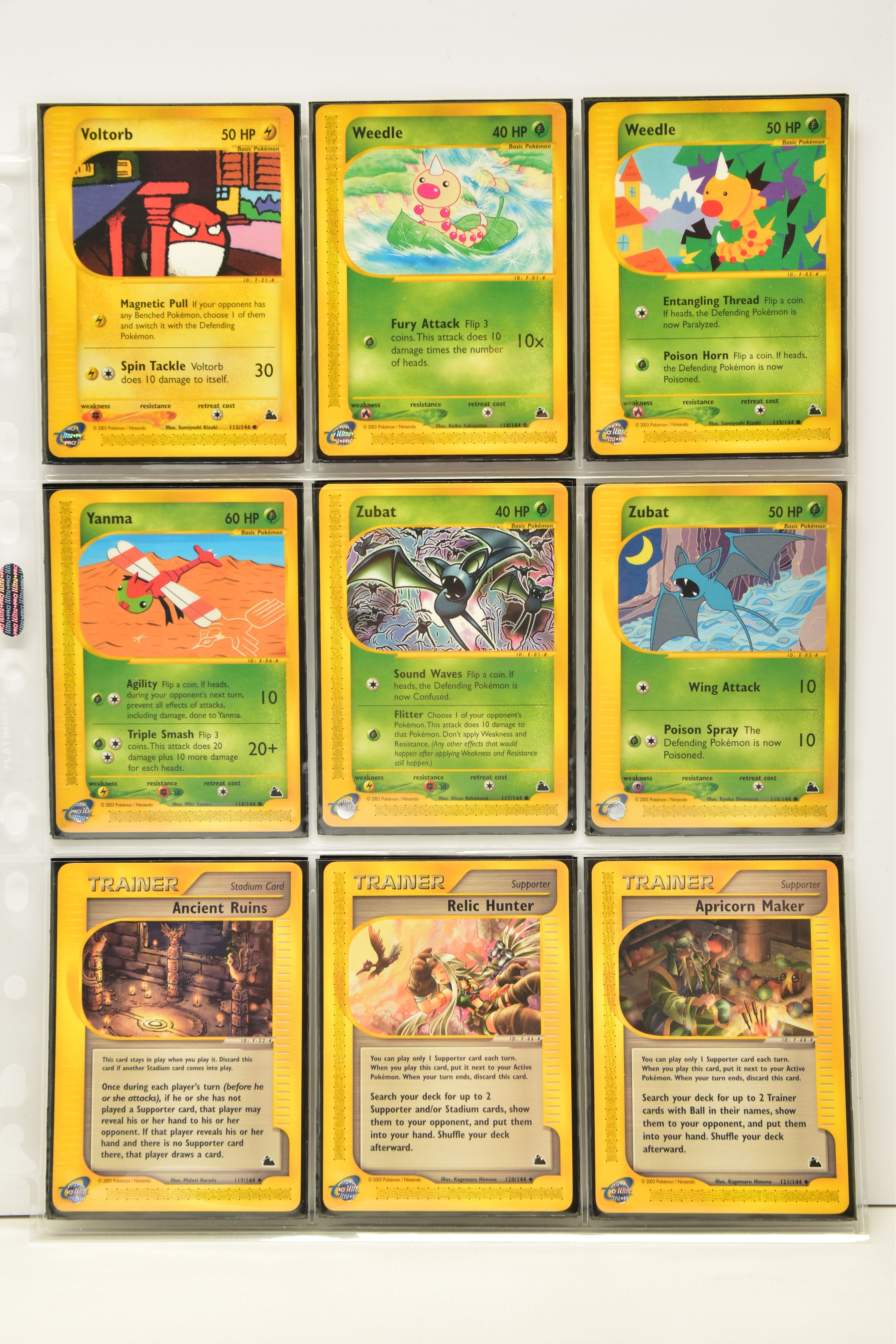 COMPLETE POKEMON SKYRIDGE SET, all cards are present (including all holo cards, Celebi 145/144, - Image 17 of 21