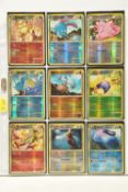 COMPLETE POKEMON HEART GOLD & SOUL SILVER REVERSE HOLO BASE SET, all cards are present (cards 104-