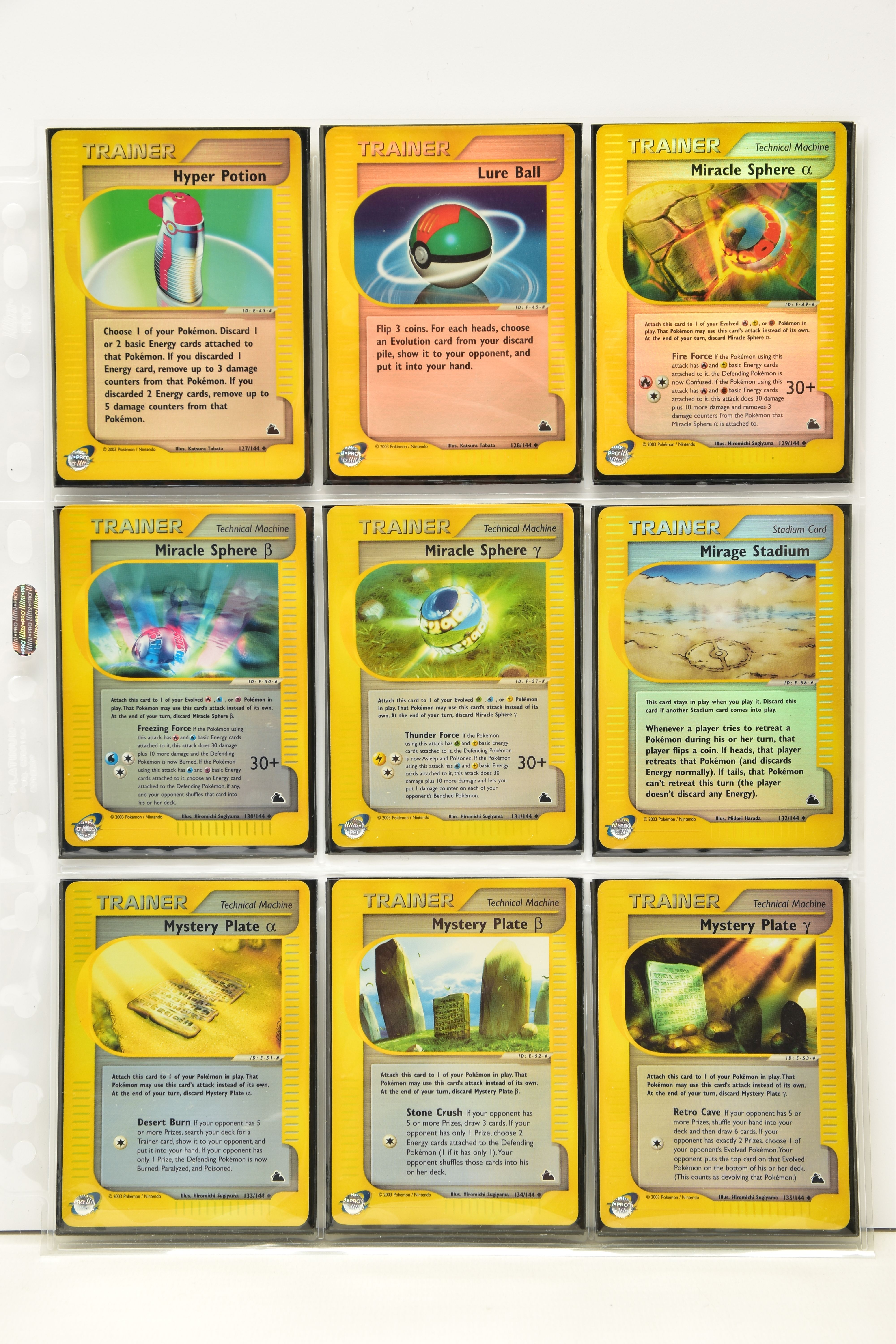 COMPLETE POKEMON SKYRIDGE REVERSE HOLO SET, all cards are present (including Celebi 145/144, - Image 15 of 17